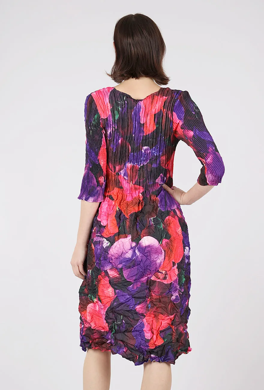 3/4-Sleeve Smash Pocket Dress, Sweet Pea Pencil Shape