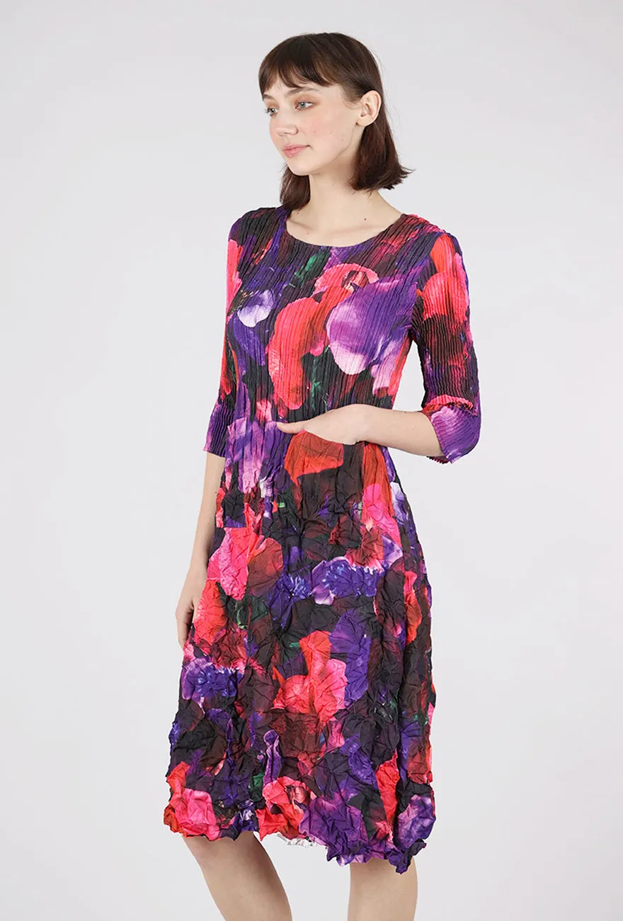 3/4-Sleeve Smash Pocket Dress, Sweet Pea Pencil Shape