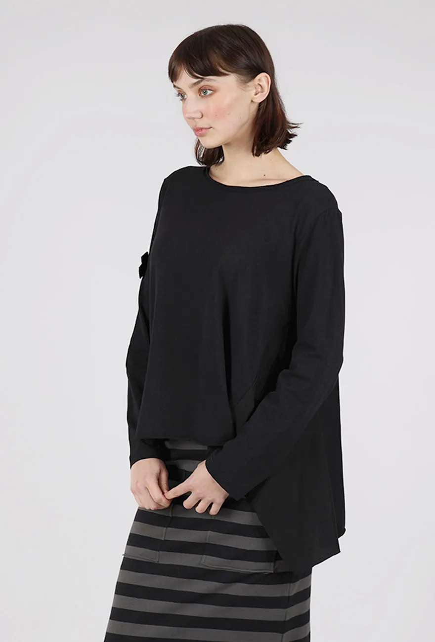 A Big Shirt, Black Modern Ease
