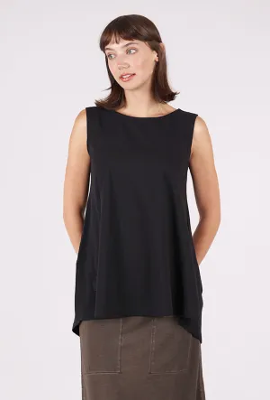 Urban Style Trend Stylish A Top, Black