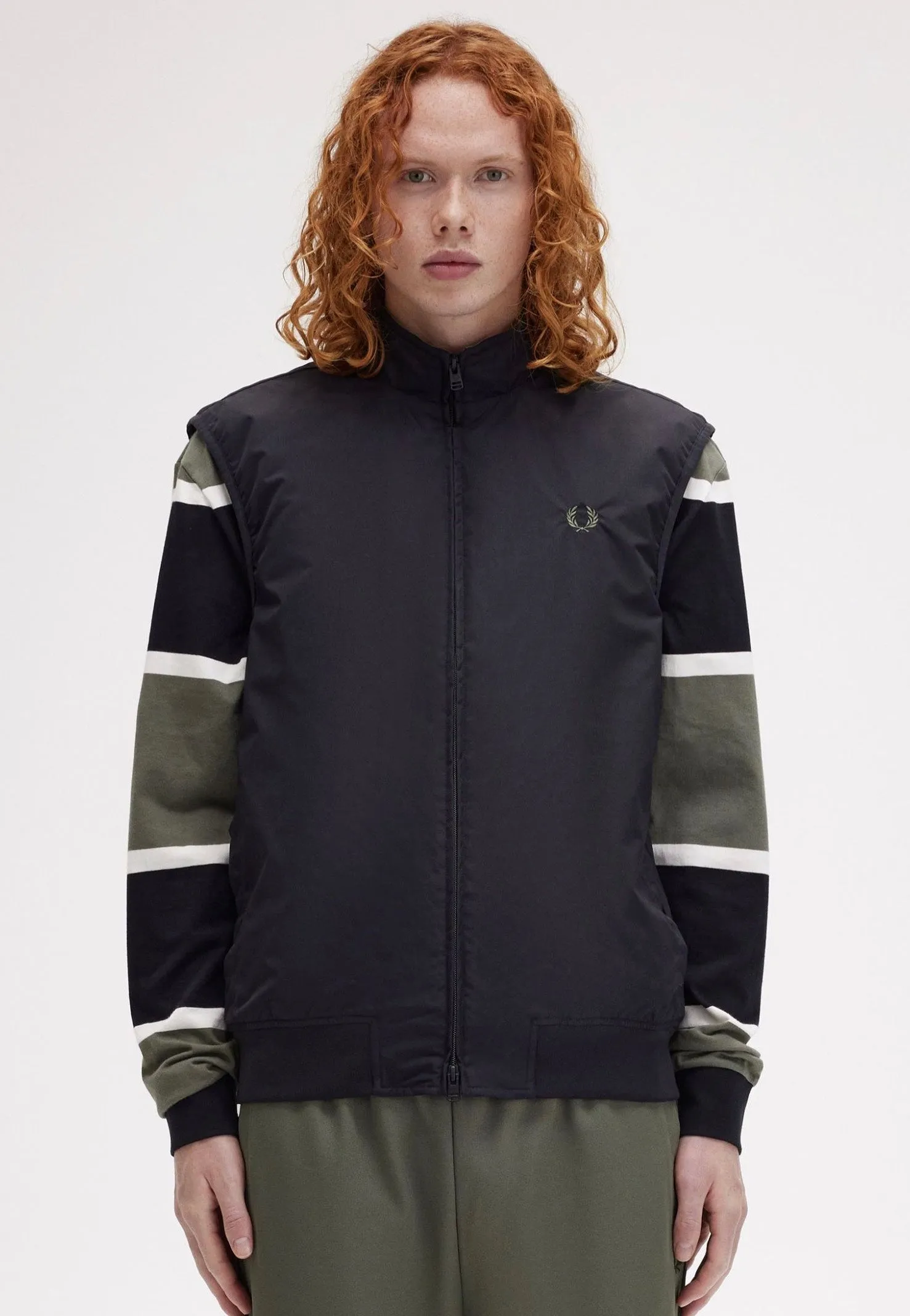 Abrasion - resistant Fred Perry - The Brentham Black - Vest