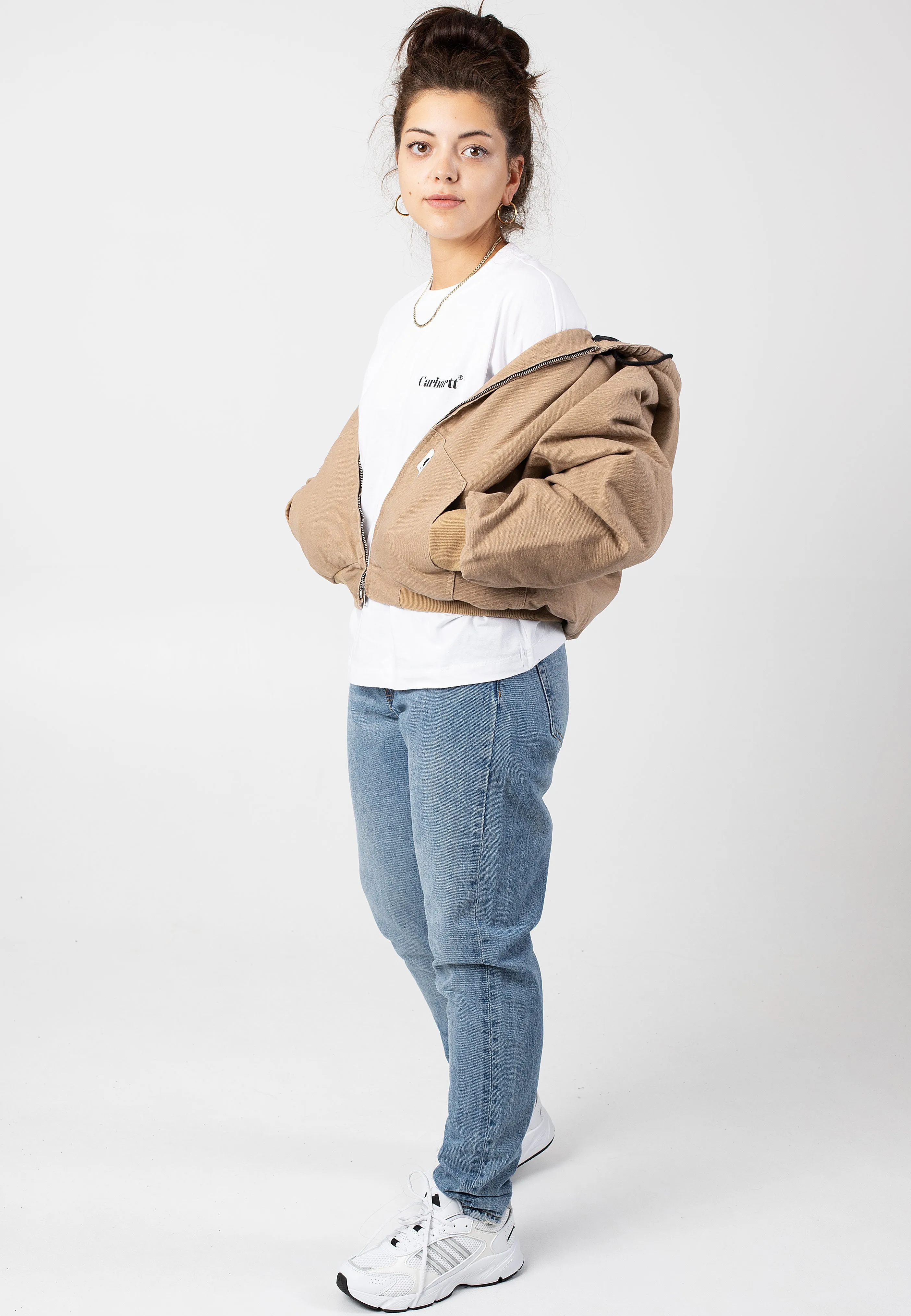 Accordion Carhartt WIP - W' Og Active Rinsed Peanut - Jacket