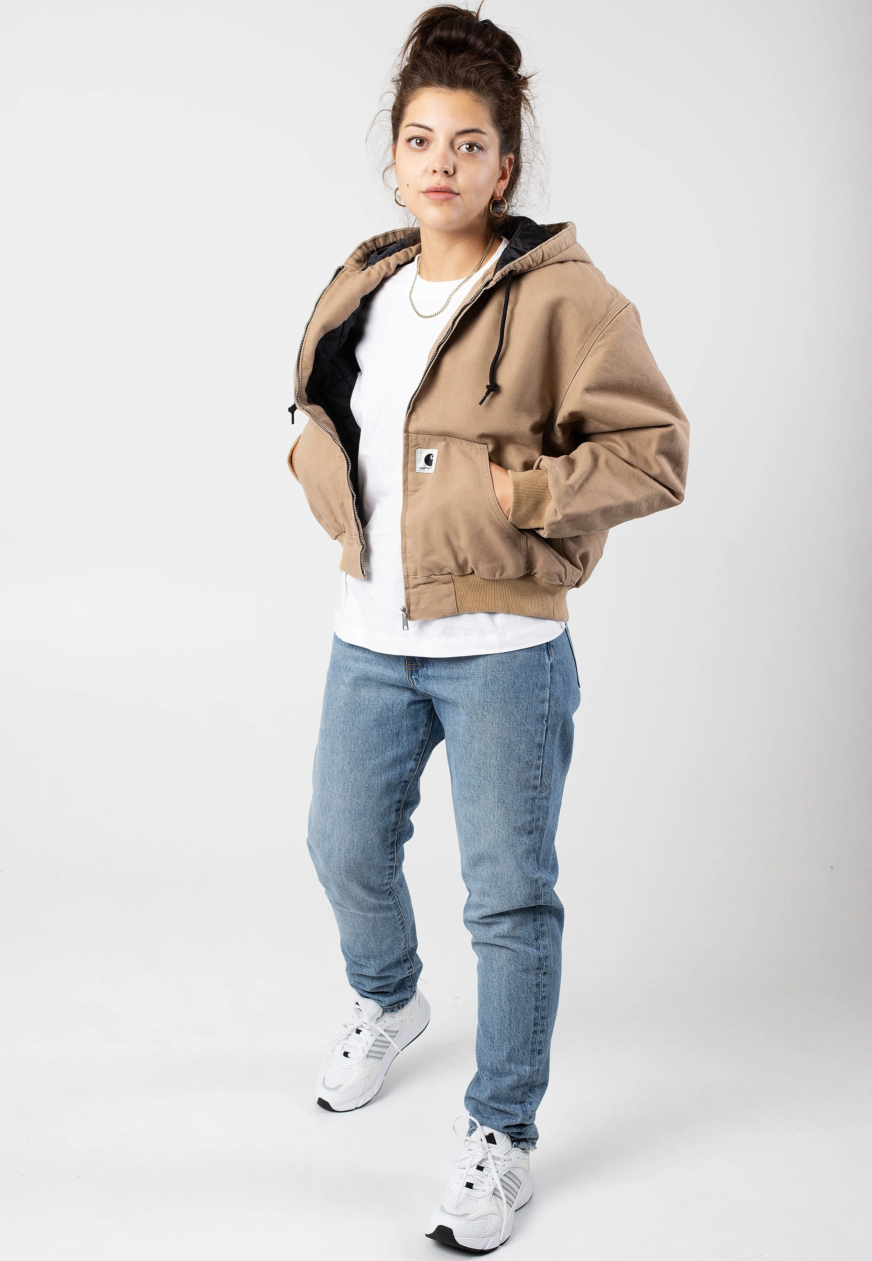 Accordion Carhartt WIP - W' Og Active Rinsed Peanut - Jacket