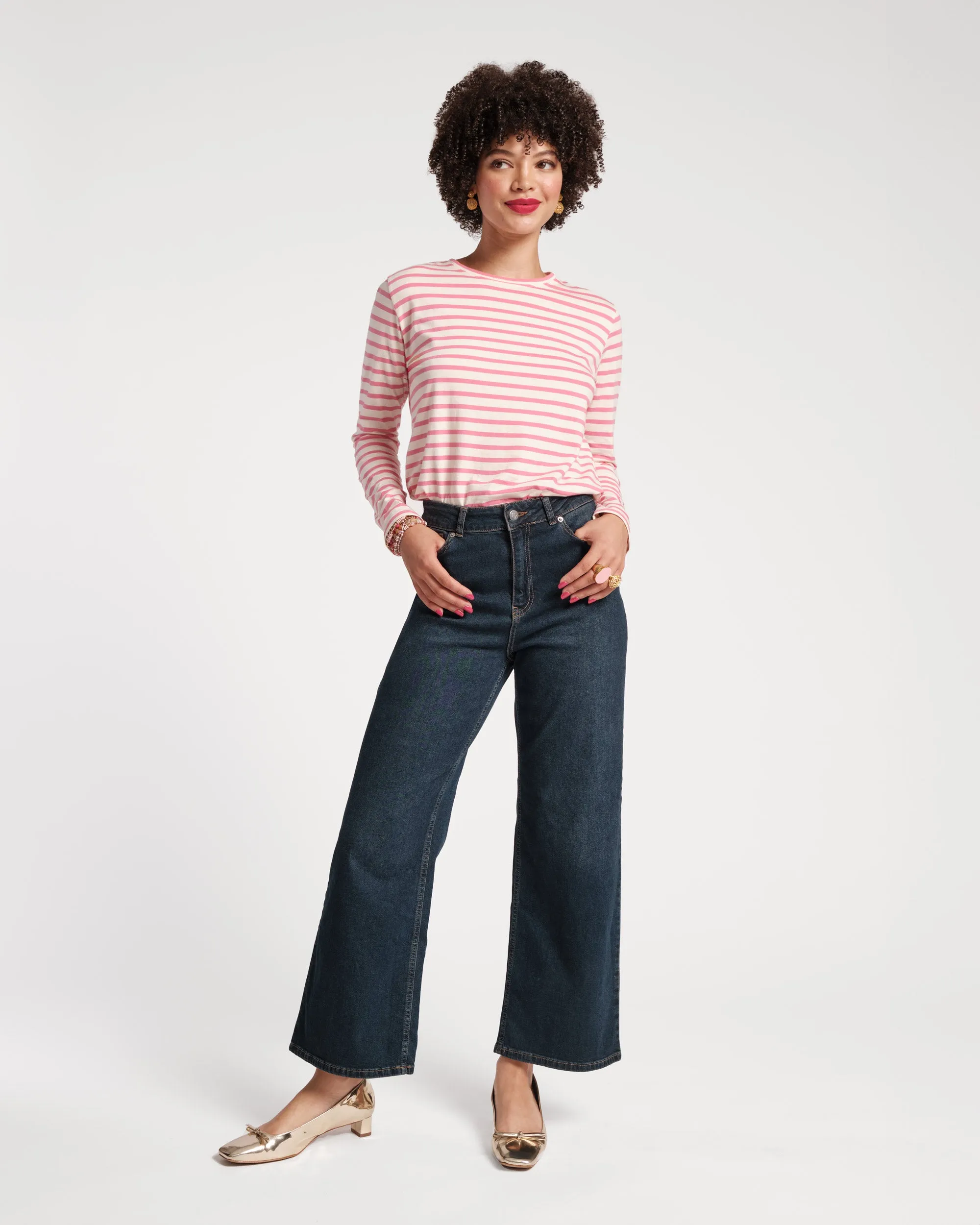 Ace Jean Stretch Denim Versatile Look