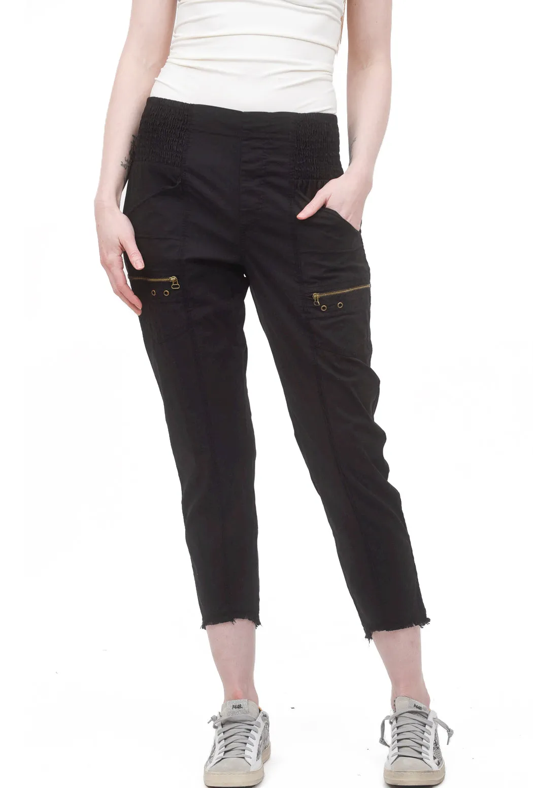 Move Comfort High-rise waist Acker Slim Pant, Black