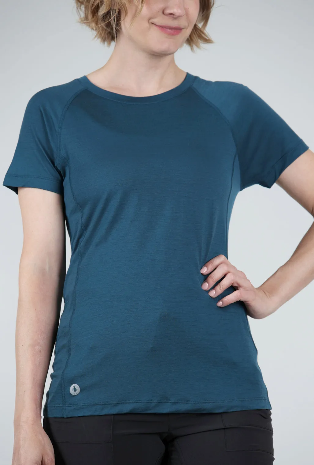 Active Ultralite S/S Top, Twilight Blue Multi - functional
