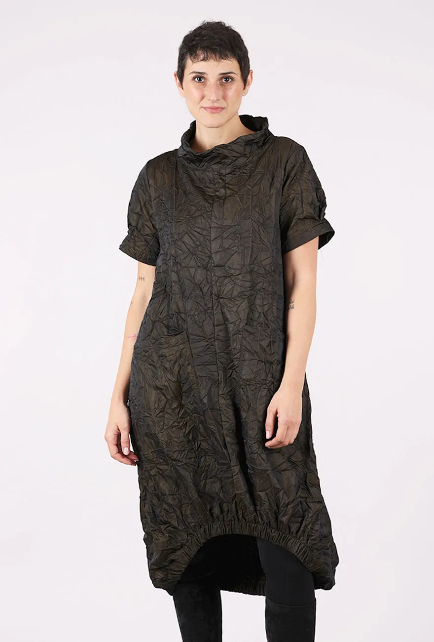 Aksana Dress, Golden Elegant Fabric
