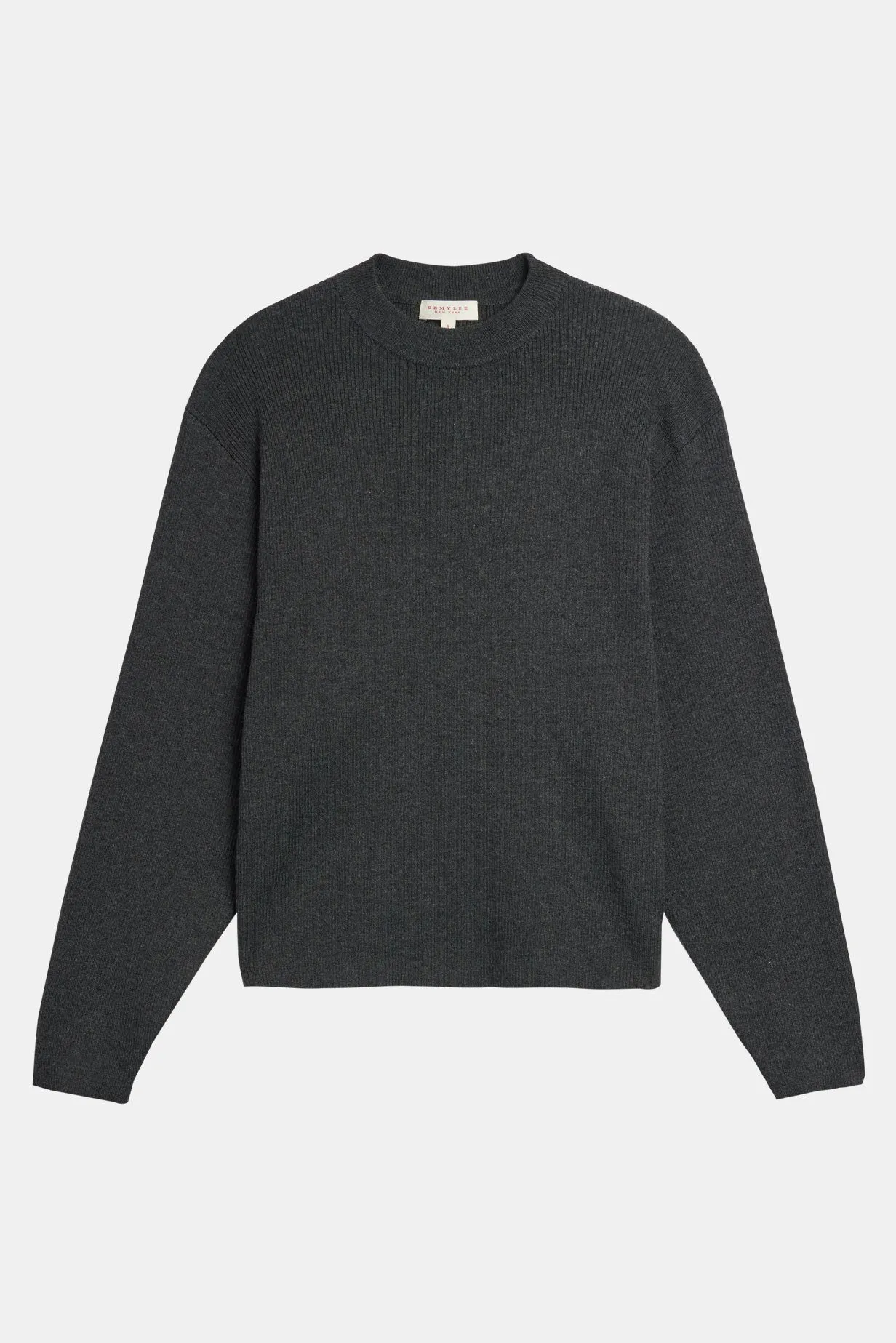 Daily Layer Effortless Style Aletta Charcoal Sweater