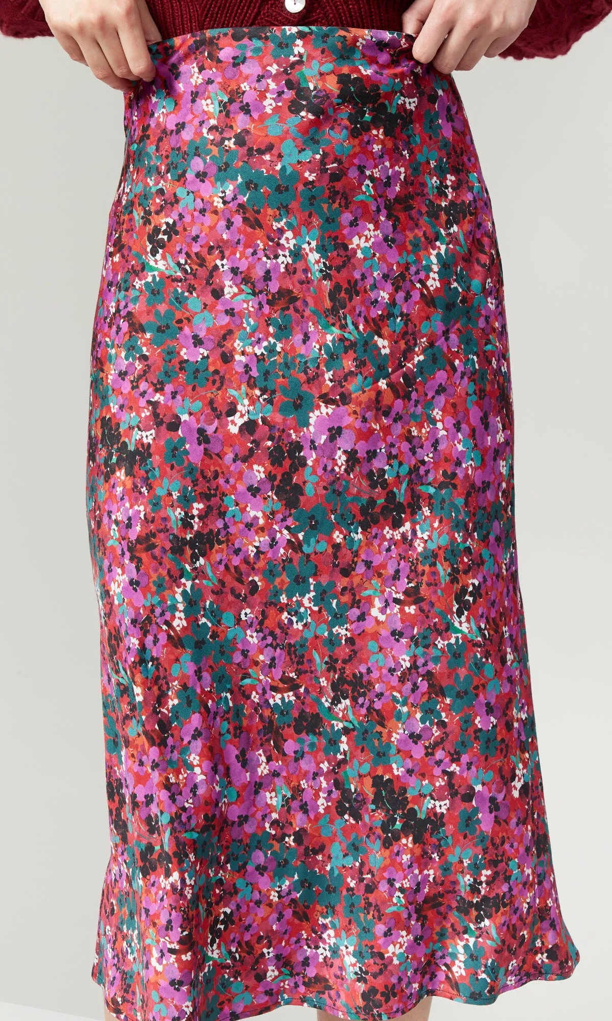 All-Day Stretch Athena Bias Cut Skirt