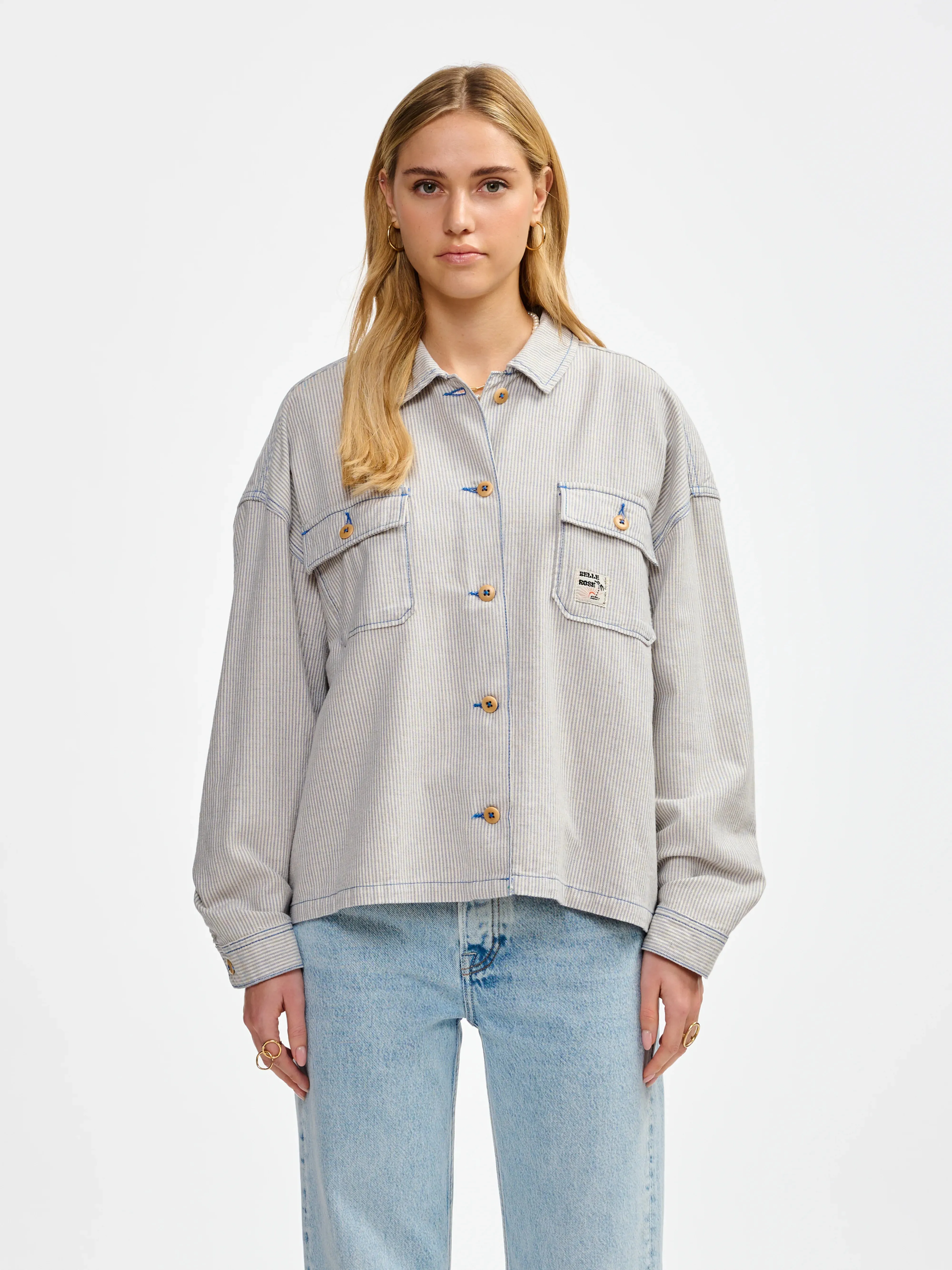 All terrain parrish overshirt (241 / W / STRIPE A)