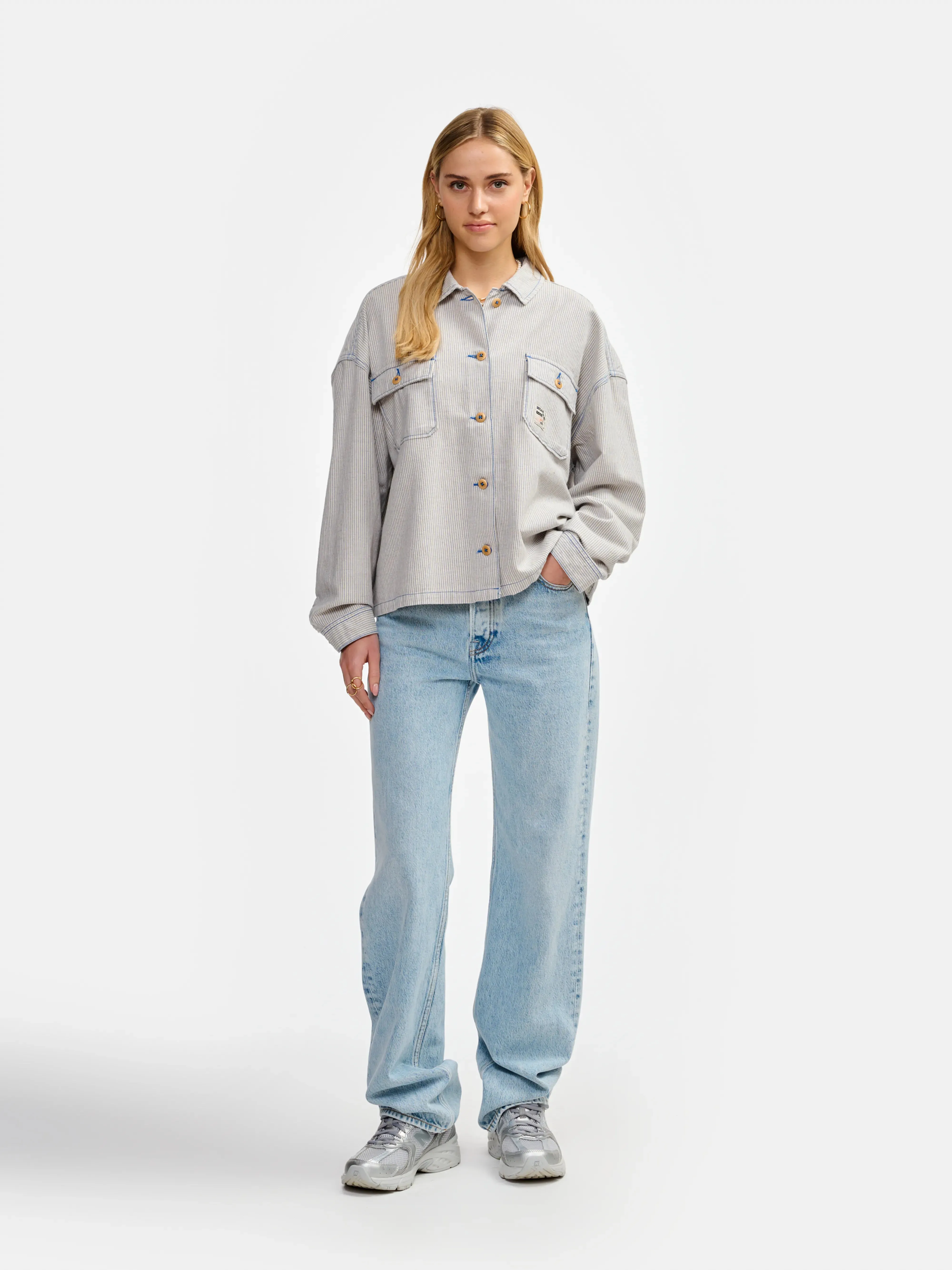 All terrain parrish overshirt (241 / W / STRIPE A)