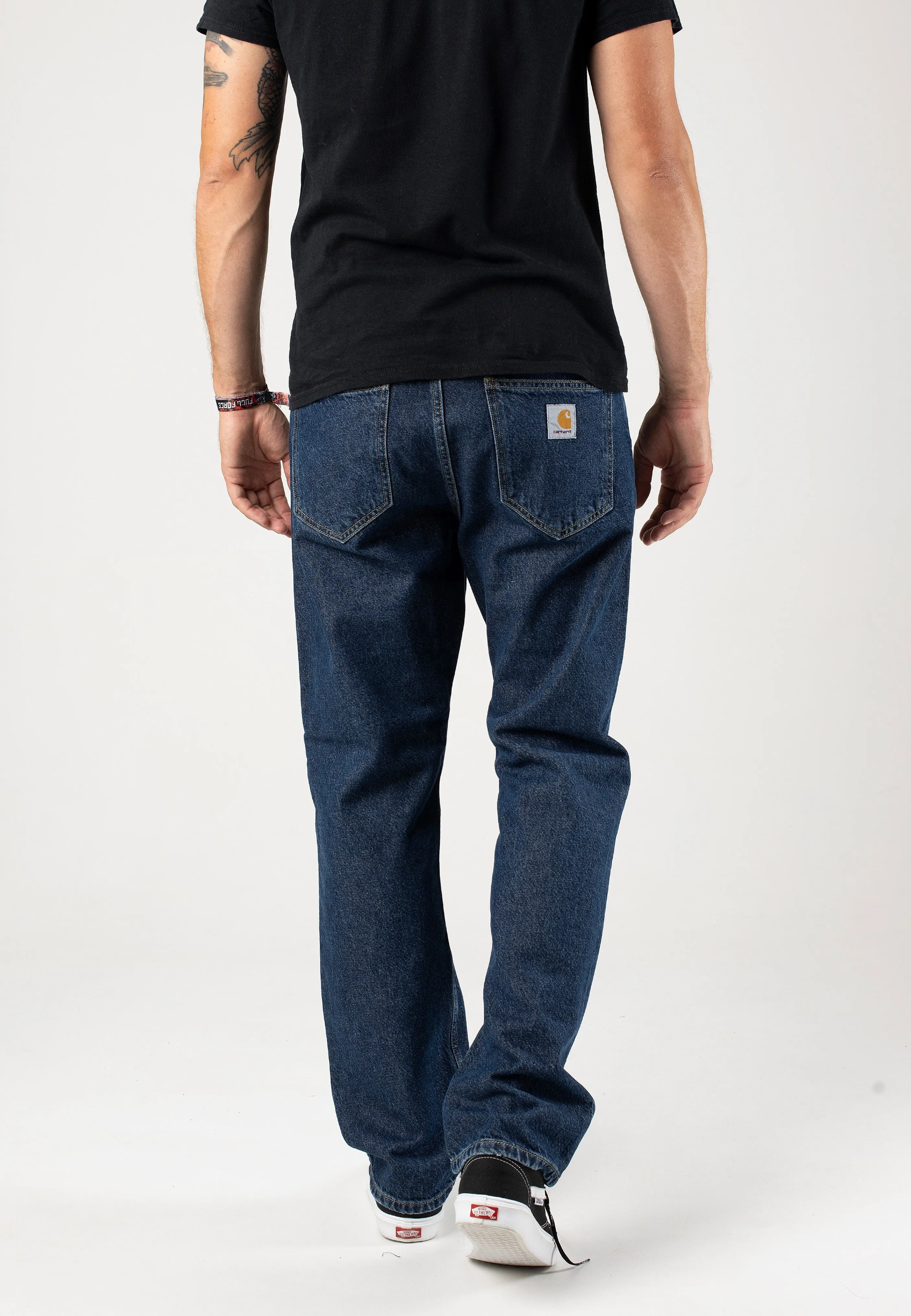 All Time Fit Carhartt WIP - Nolan Stone Washed Blue - Jeans