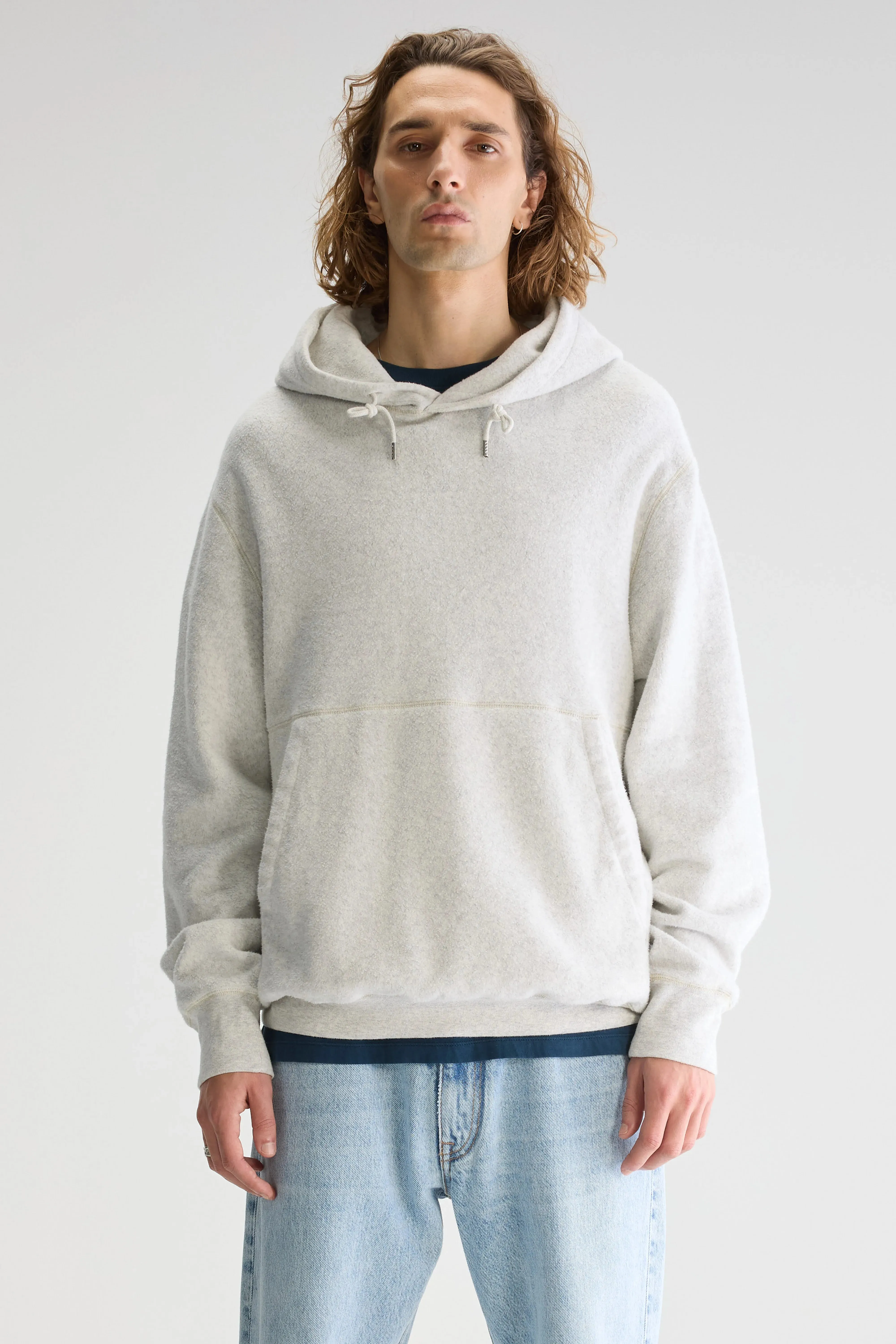Allergy free Mattis relaxed hoodie (251 / M / OYSTER)