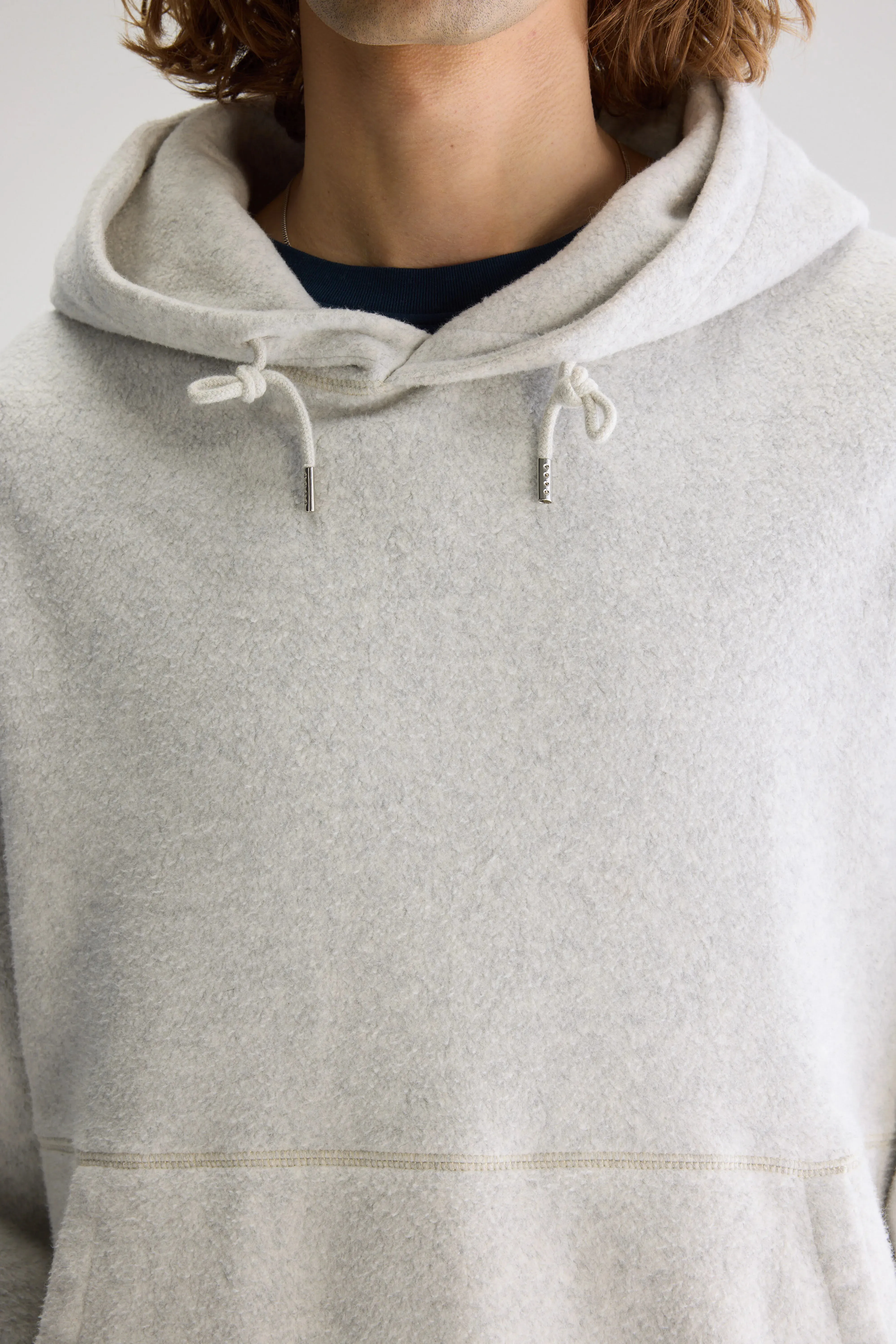 Allergy free Mattis relaxed hoodie (251 / M / OYSTER)