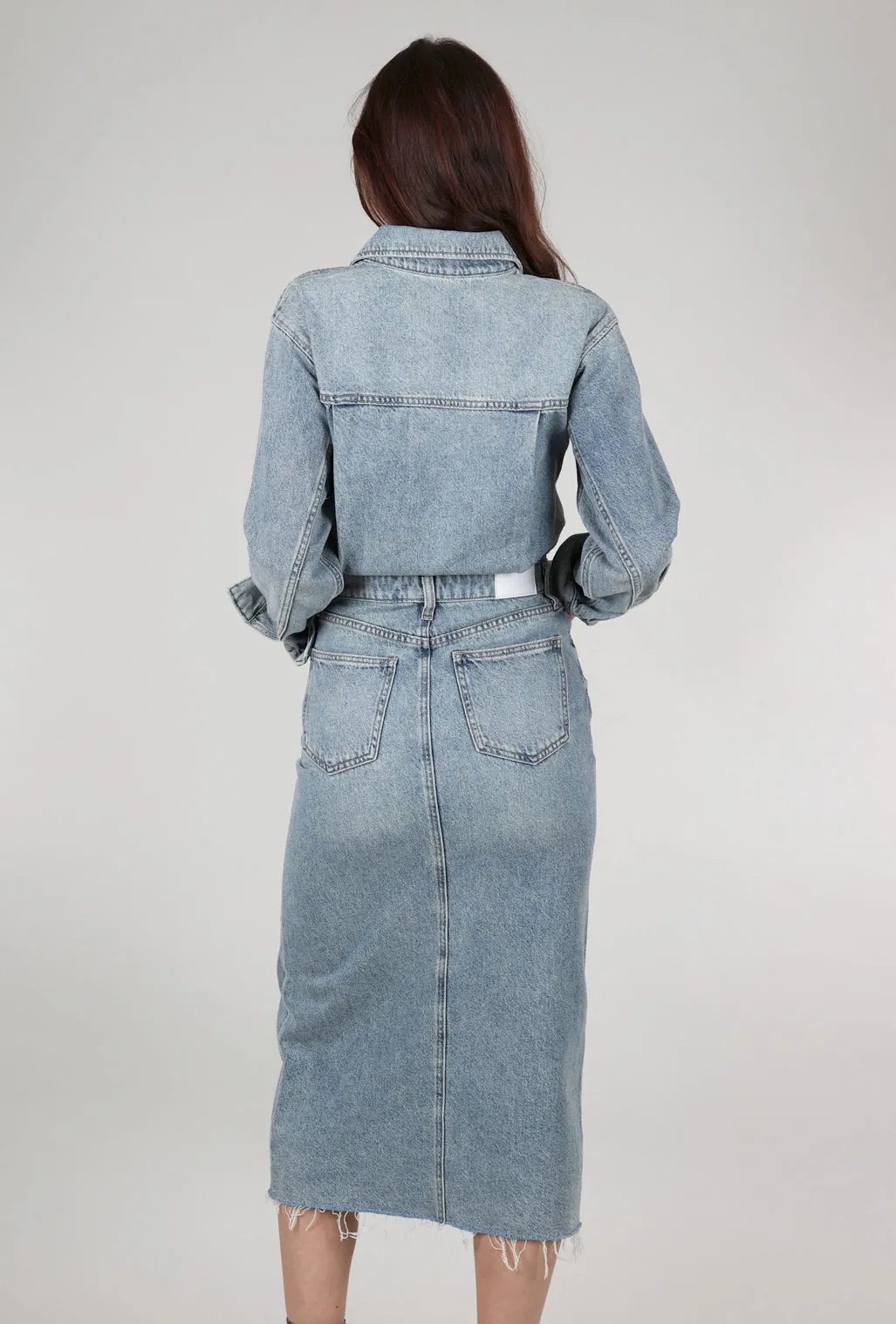 Amira Midi Dress, Marcel Blue Elegant Outfits