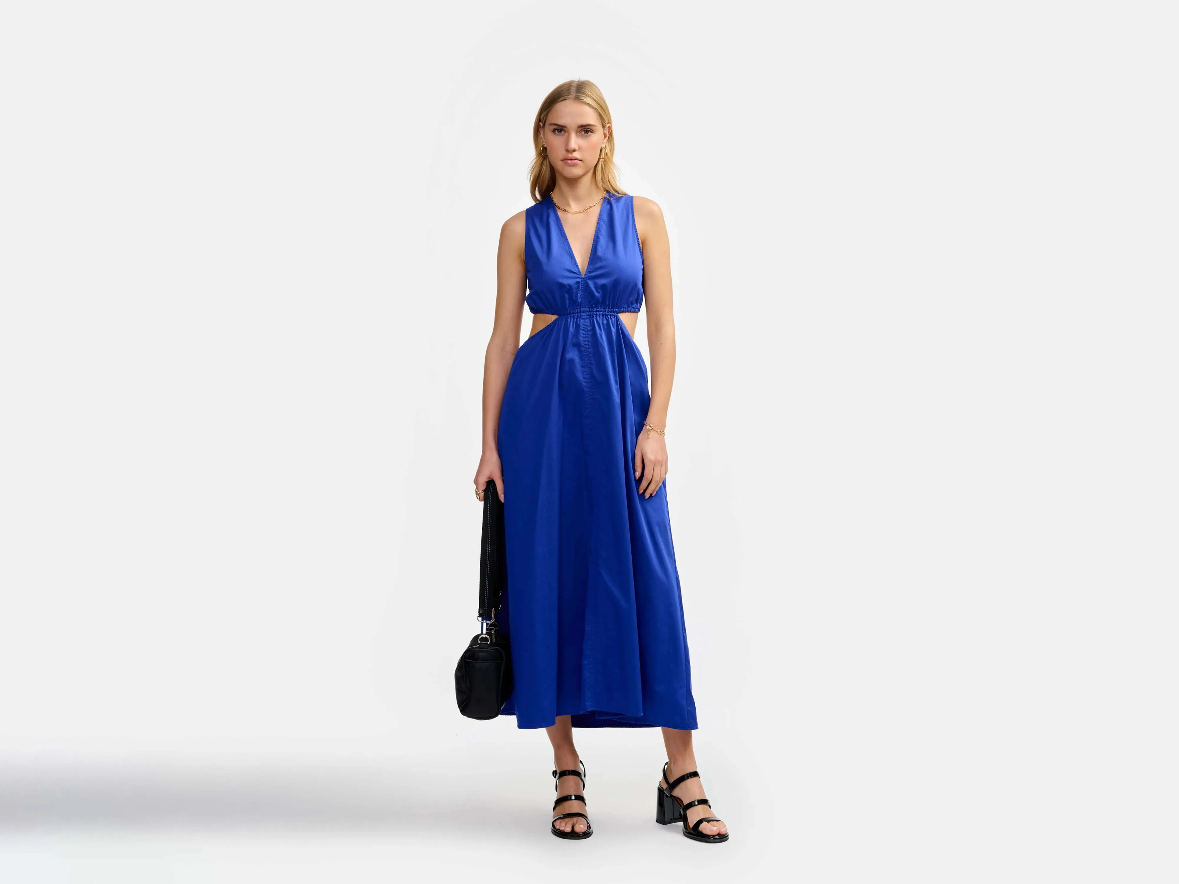 amsa dress (241 / W / LAZULI) Retro Mood Lounge Vibe