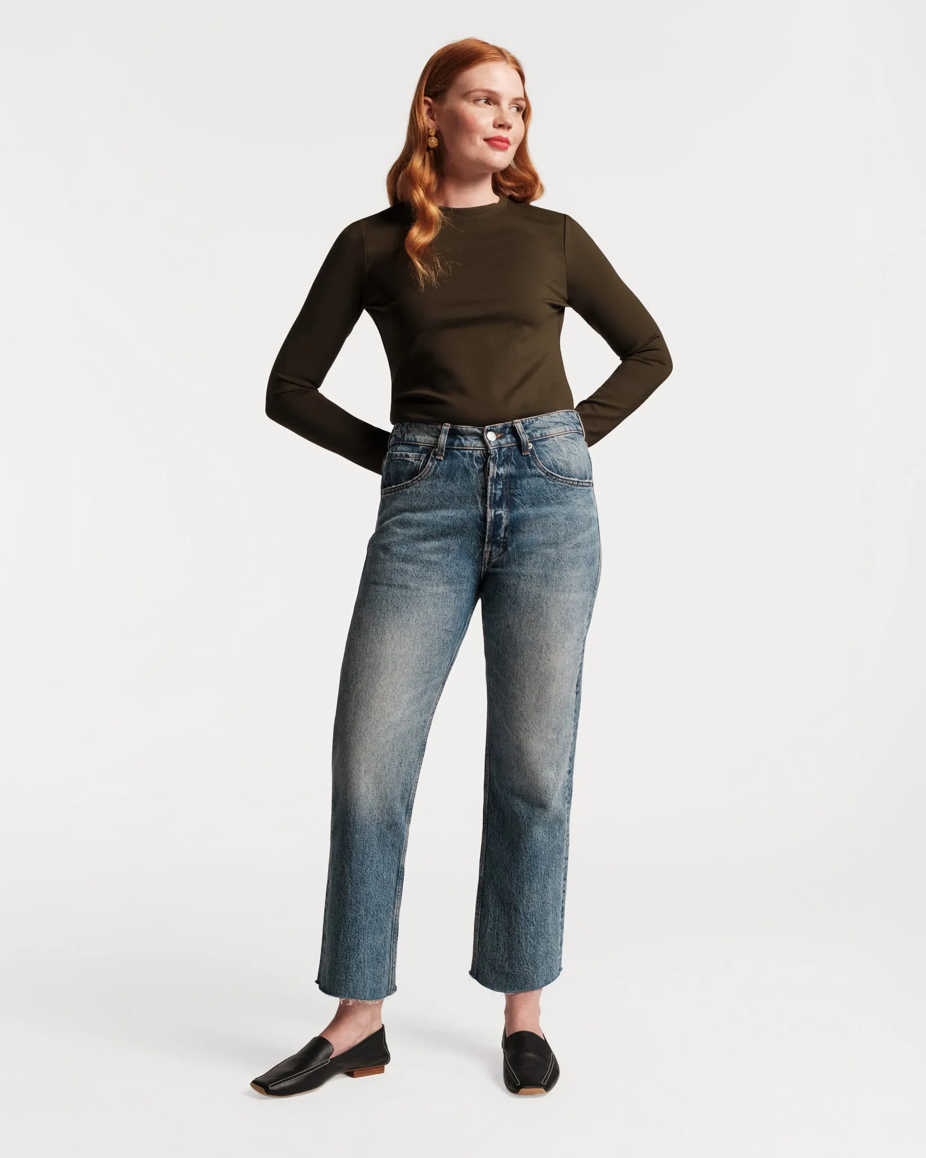 Andy Jean - Washed Denim Daily Fit