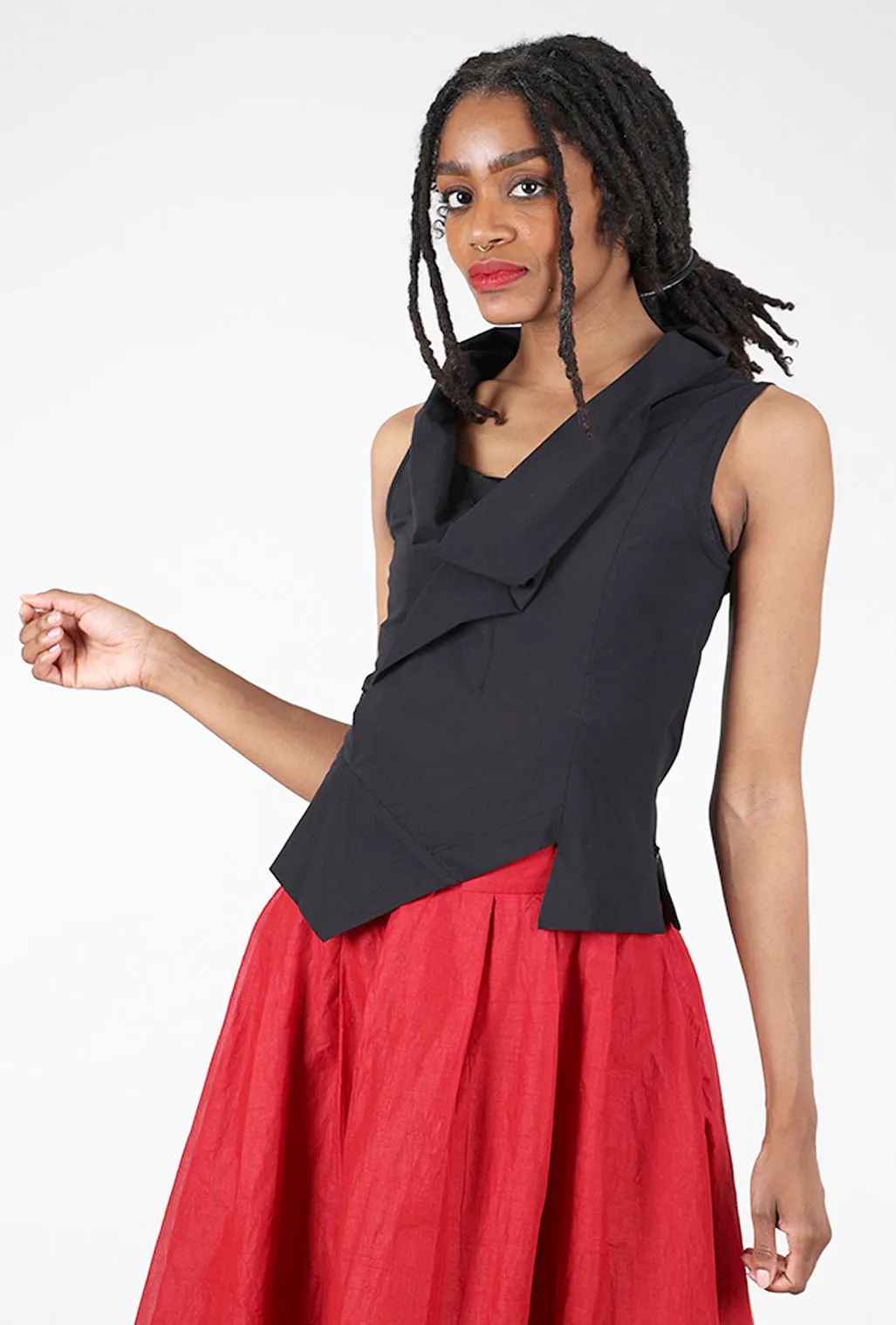 Anjil Top, Black Summer Ready Camping attire