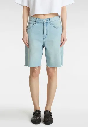 Unisex Design Comfortable Style Vans - Sirelle Cut-Off Jorts Light Stonewash - Shorts