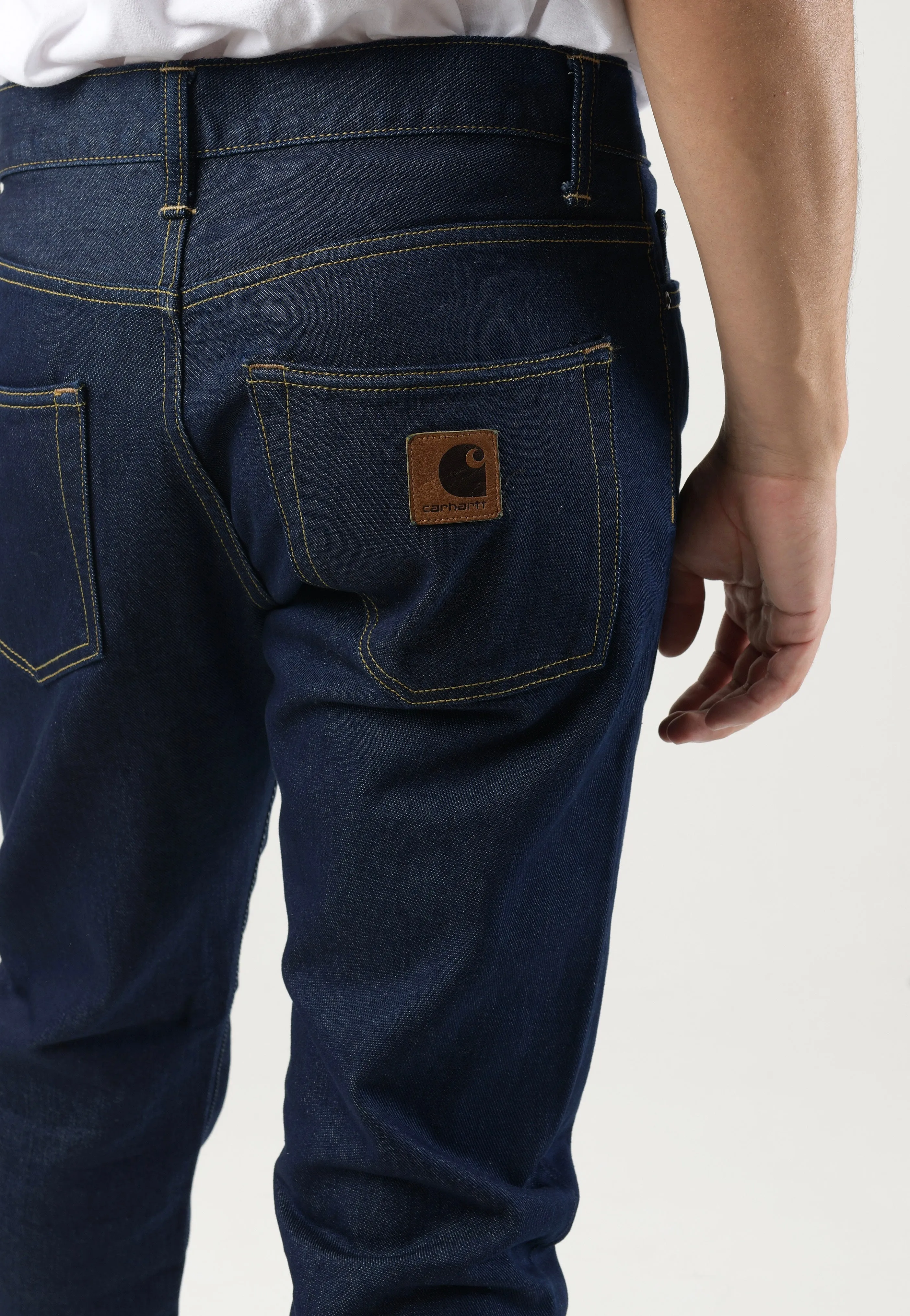 Anytime Fit Carhartt WIP - Klondike One Wash Blue - Jeans