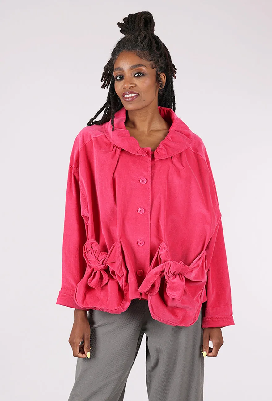 Velveteen Pocket Jacket, Lotus Box Vintage Style
