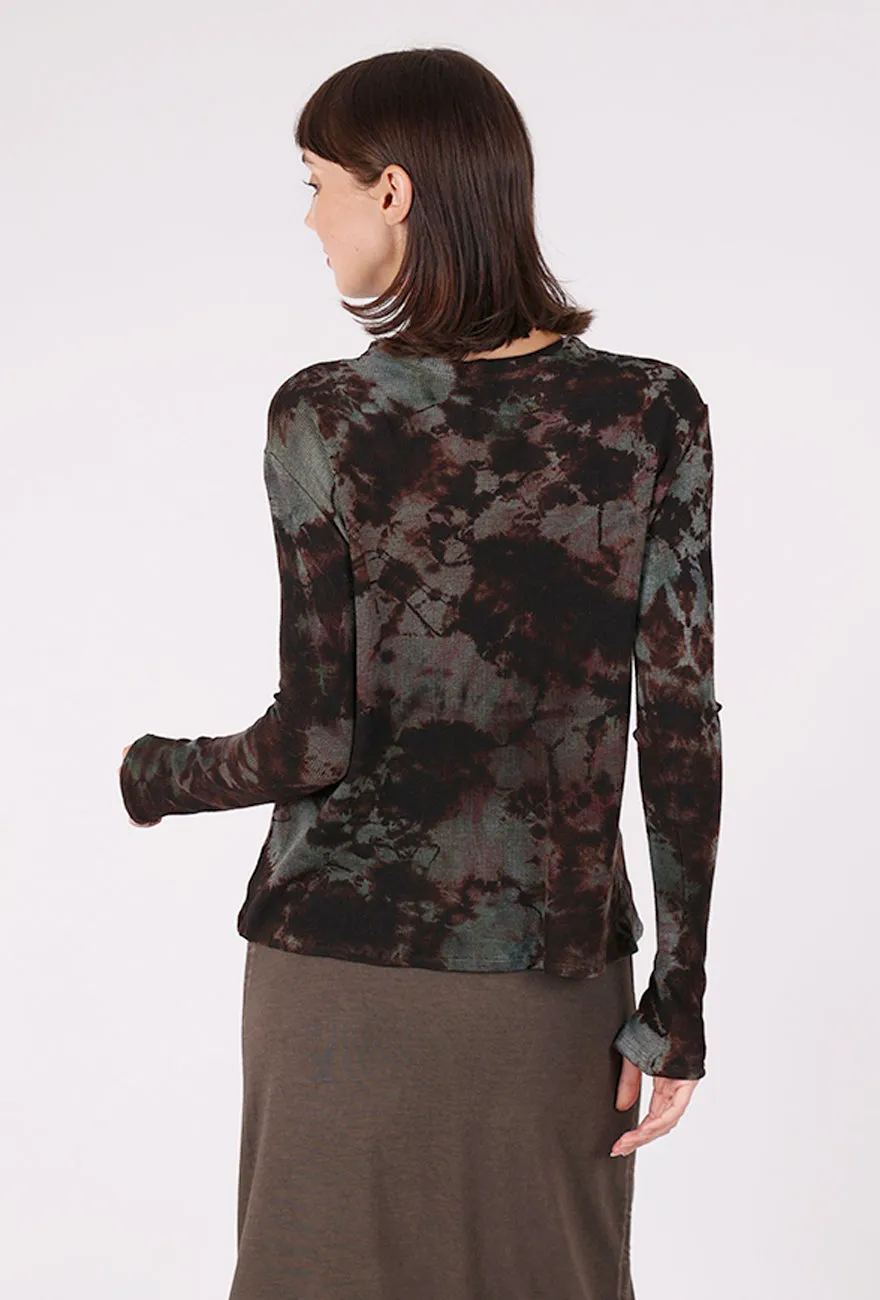 Athletic Look HB Thermal Crop Top, Stormy
