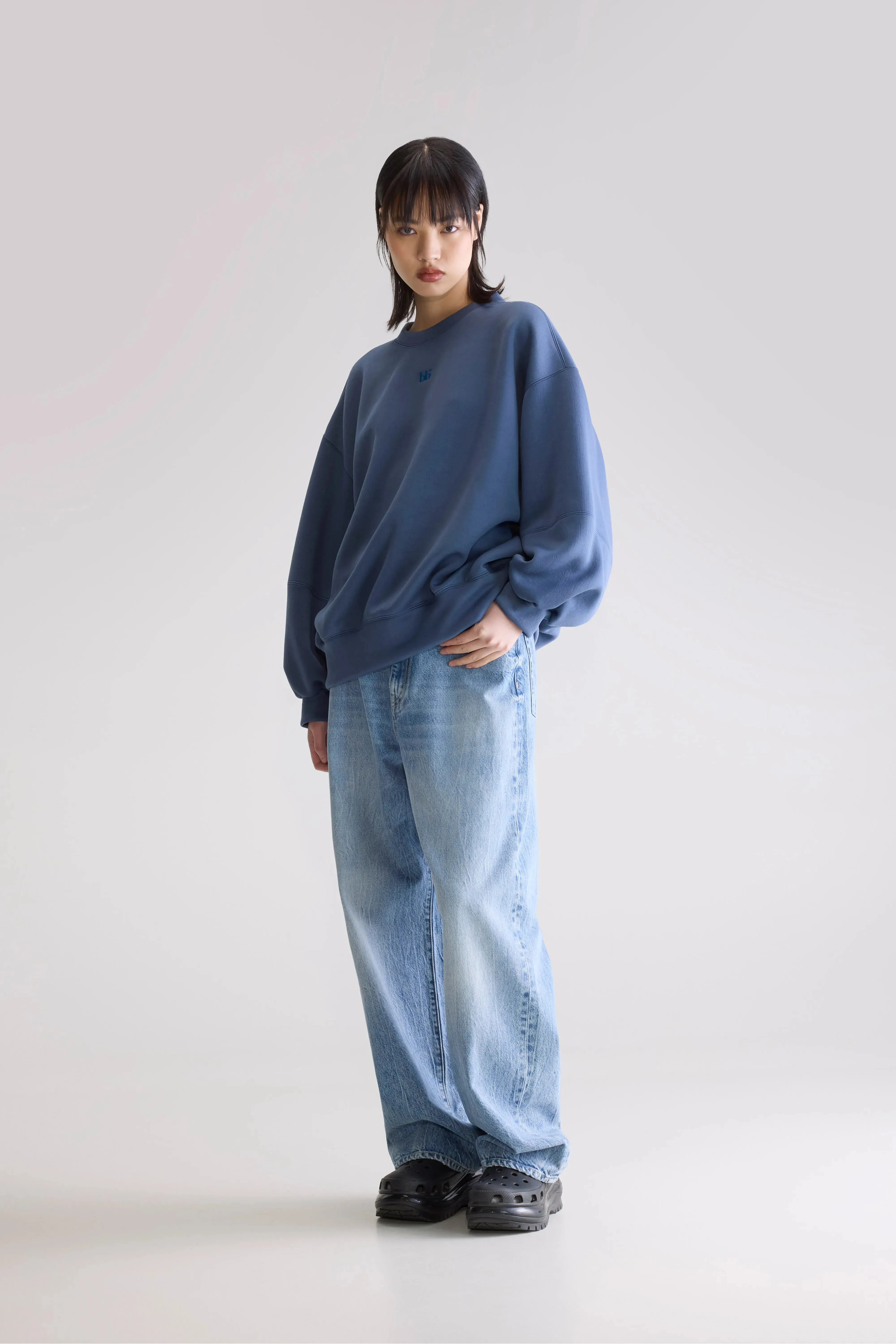 Athletic Warmth Trig crewneck sweatshirt (252 / W / BLUES)