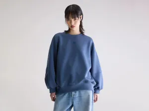 product linen breathability Trig crewneck sweatshirt (252 / W / BLUES)