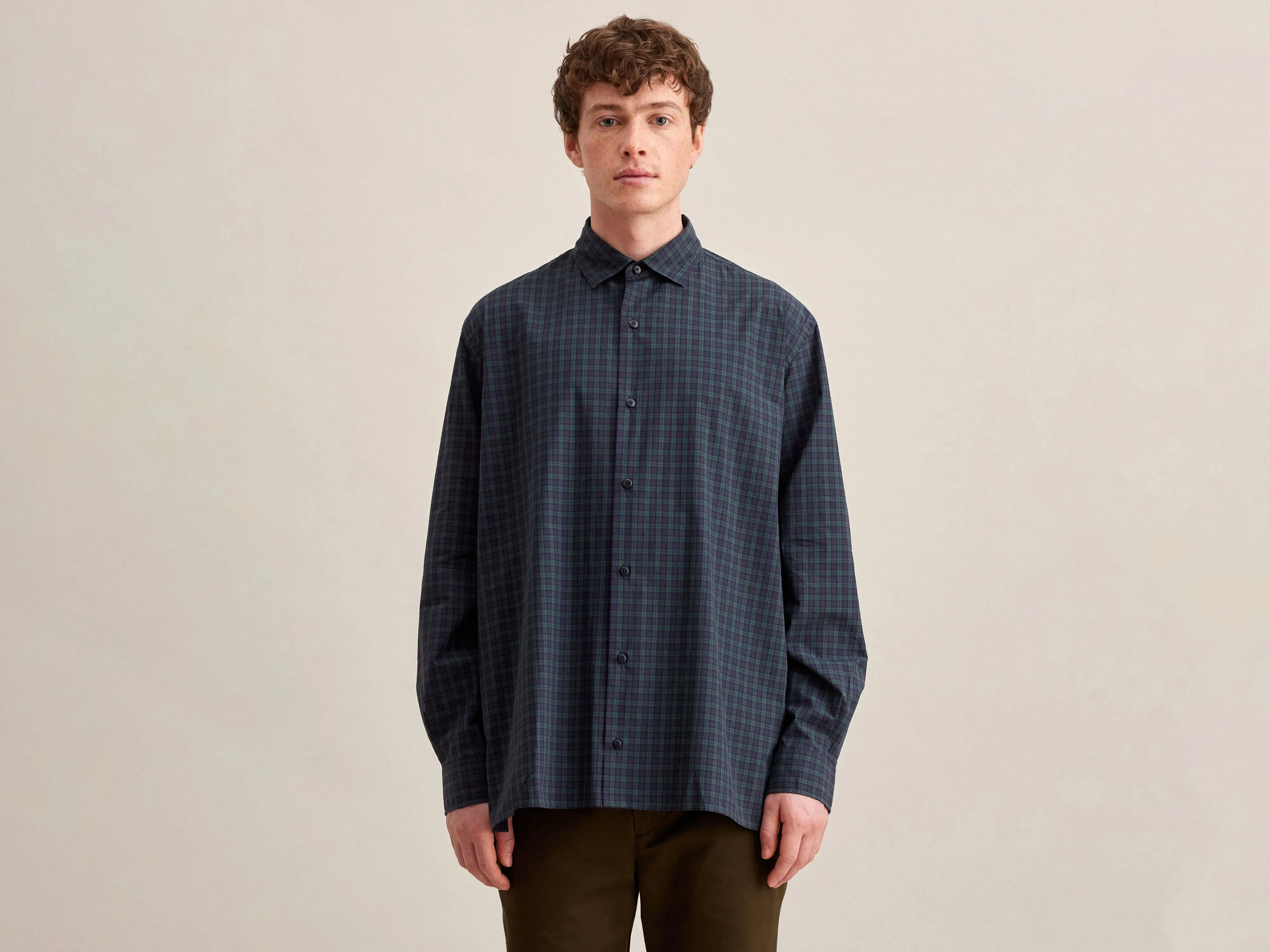Clean Fit City Vibes Folly Shirt (232 / M / CHECK A)