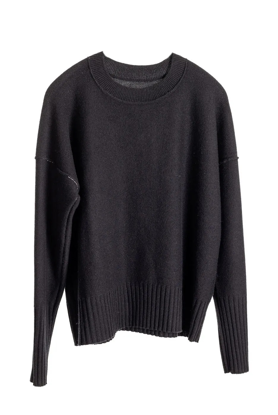 Baby Cashmere Black Crew Versatile use