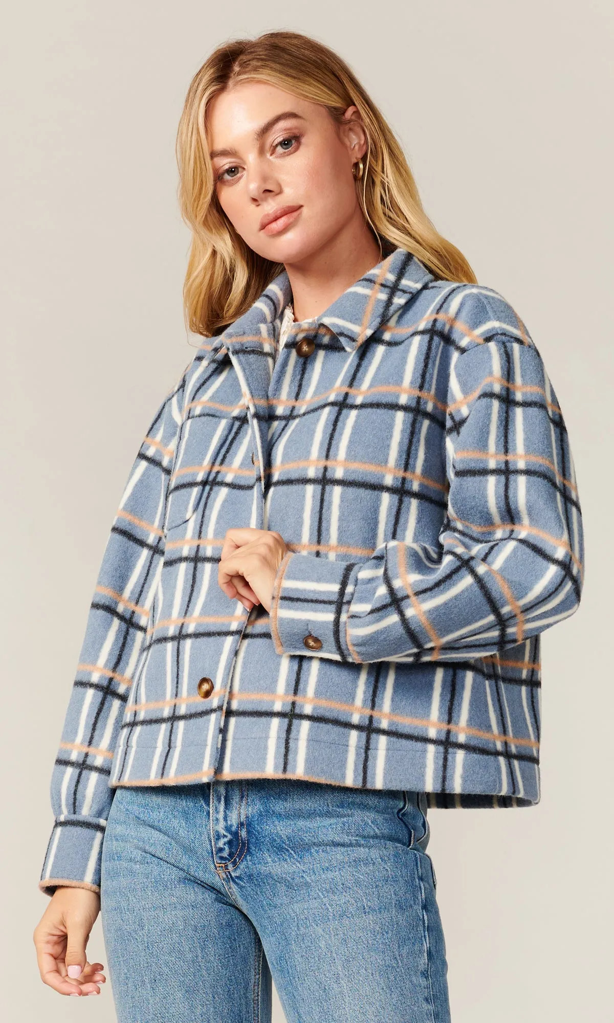 Britta Windowpane Jacket G108J1487