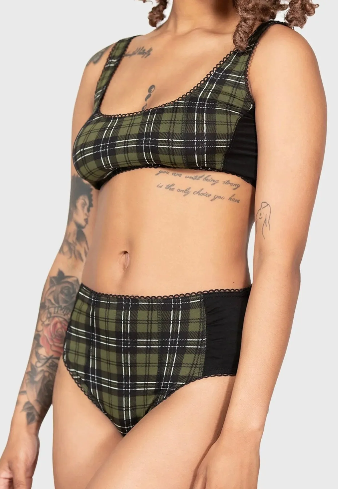Bare Fit Killstar - Autumn Lights Green - Bra