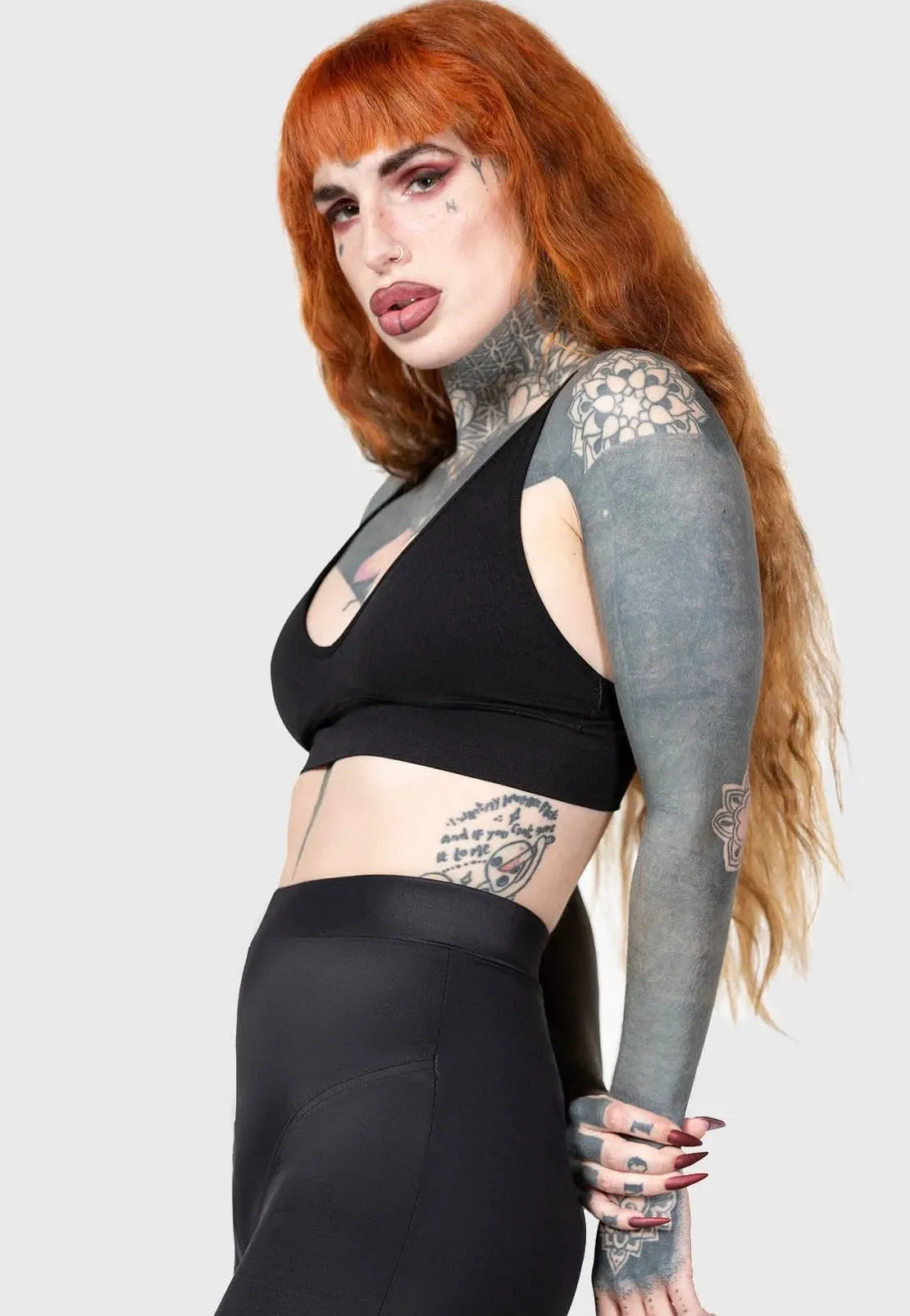 Base Layer Killstar - DevilS Own Sports Black - Sport Bra