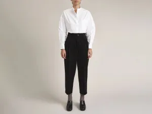 Modern Relaxed Timeless Style Bass Corduroy Pants (232 / W / BLACK)