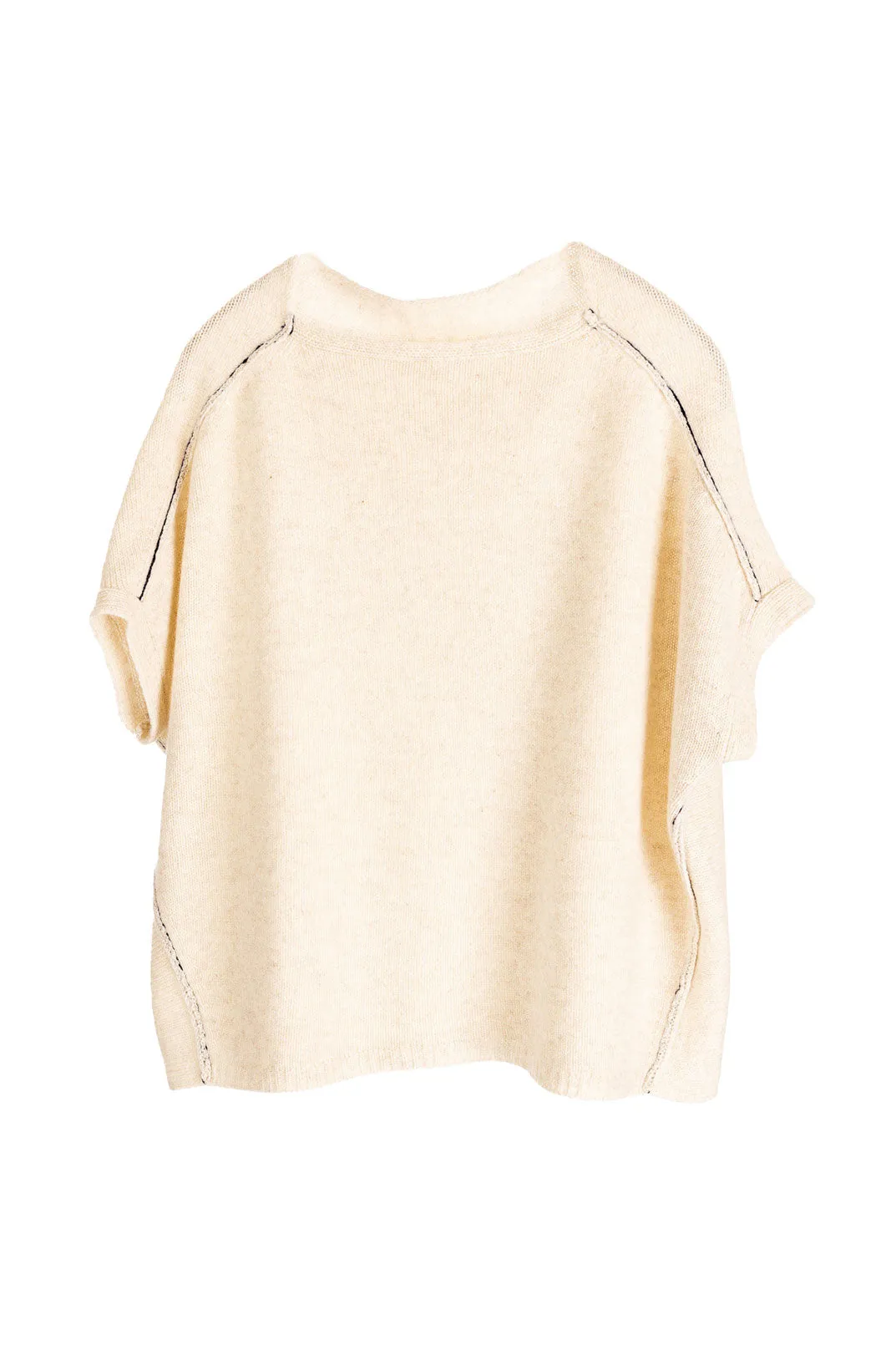 City Casual Style Bateau Natural Popover