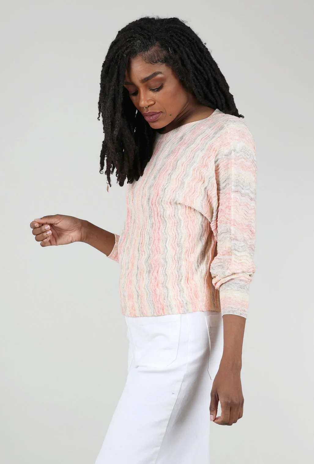Bella Boatneck, Sunset Embroidery Pattern