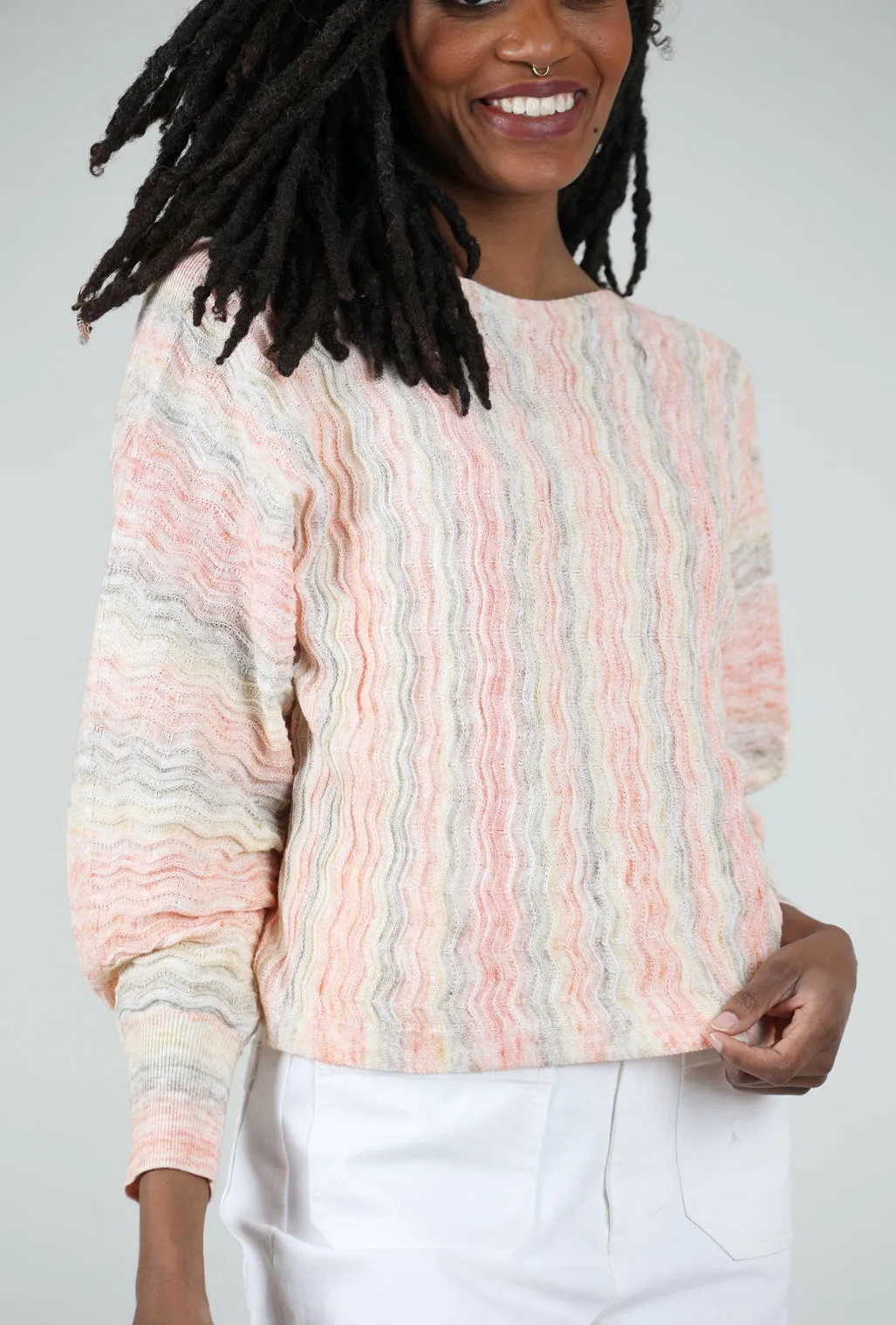 Bella Boatneck, Sunset Embroidery Pattern