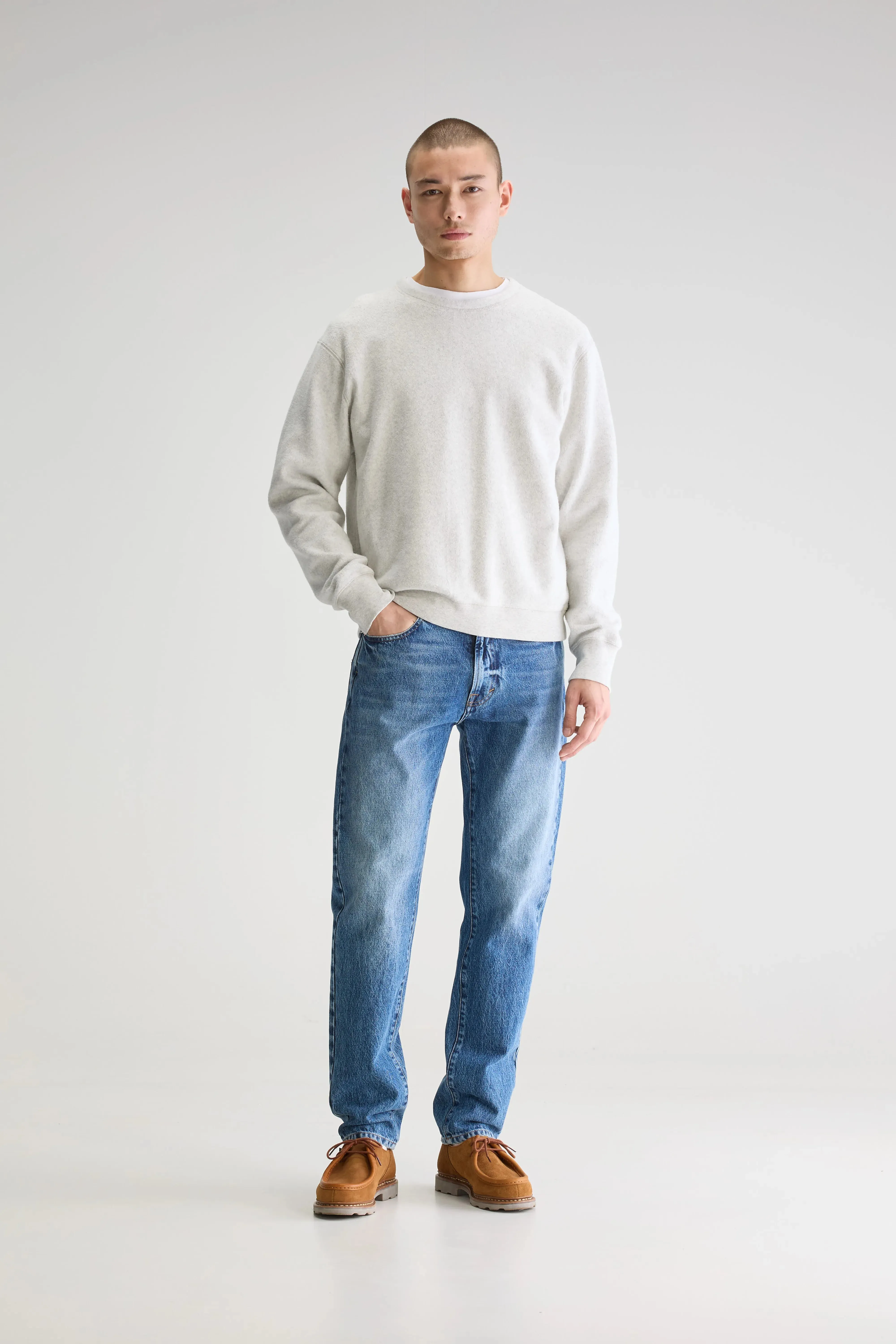 Best selling items Matt crewneck sweatshirt (251 / M / OYSTER)