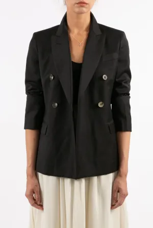 Fashion Event Contrast Stitch Bice Graphite Blazer