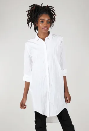 Shy Top, White Soft Touch Geometric Shape
