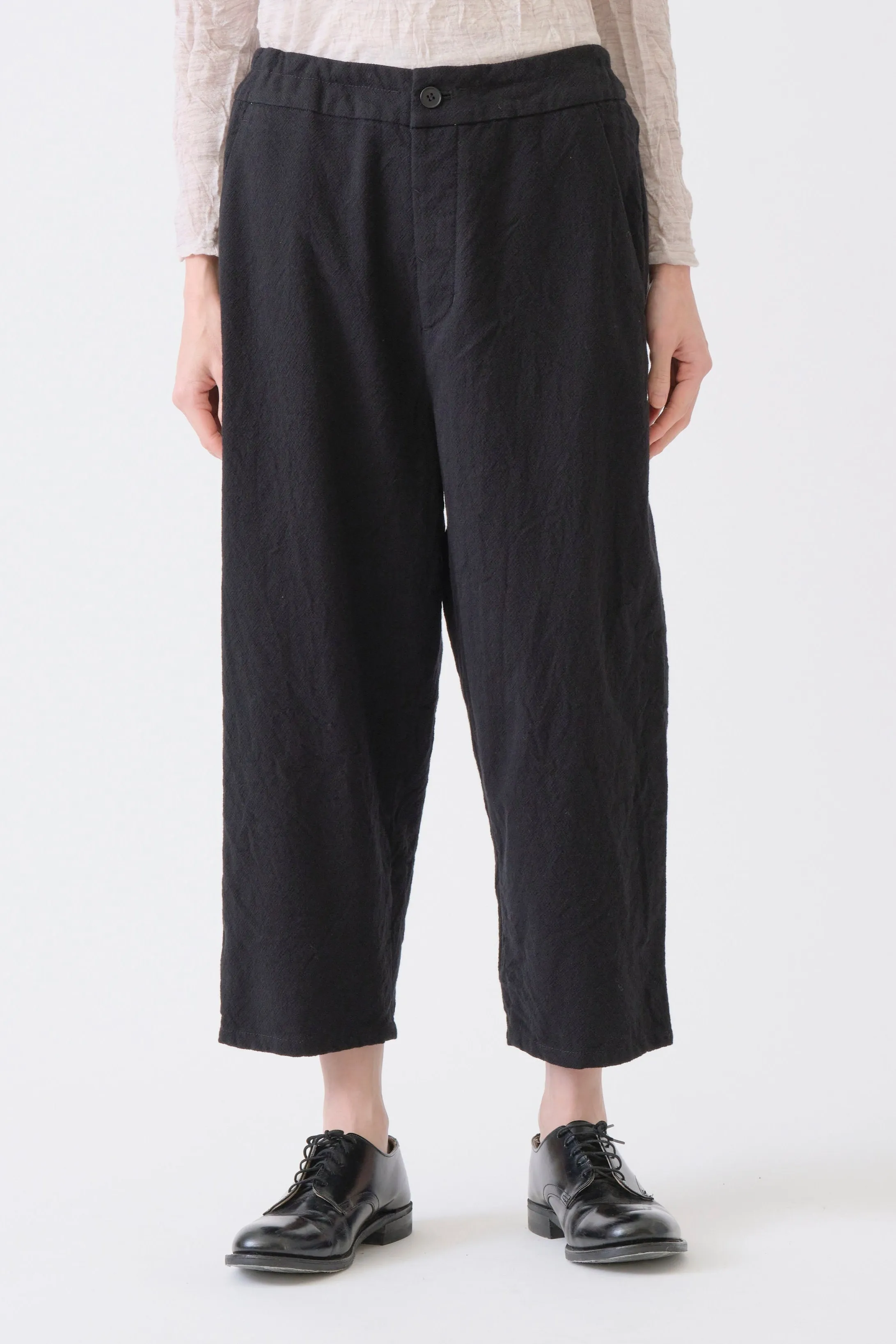 Black Cropped Pants All Occasion Casual Style
