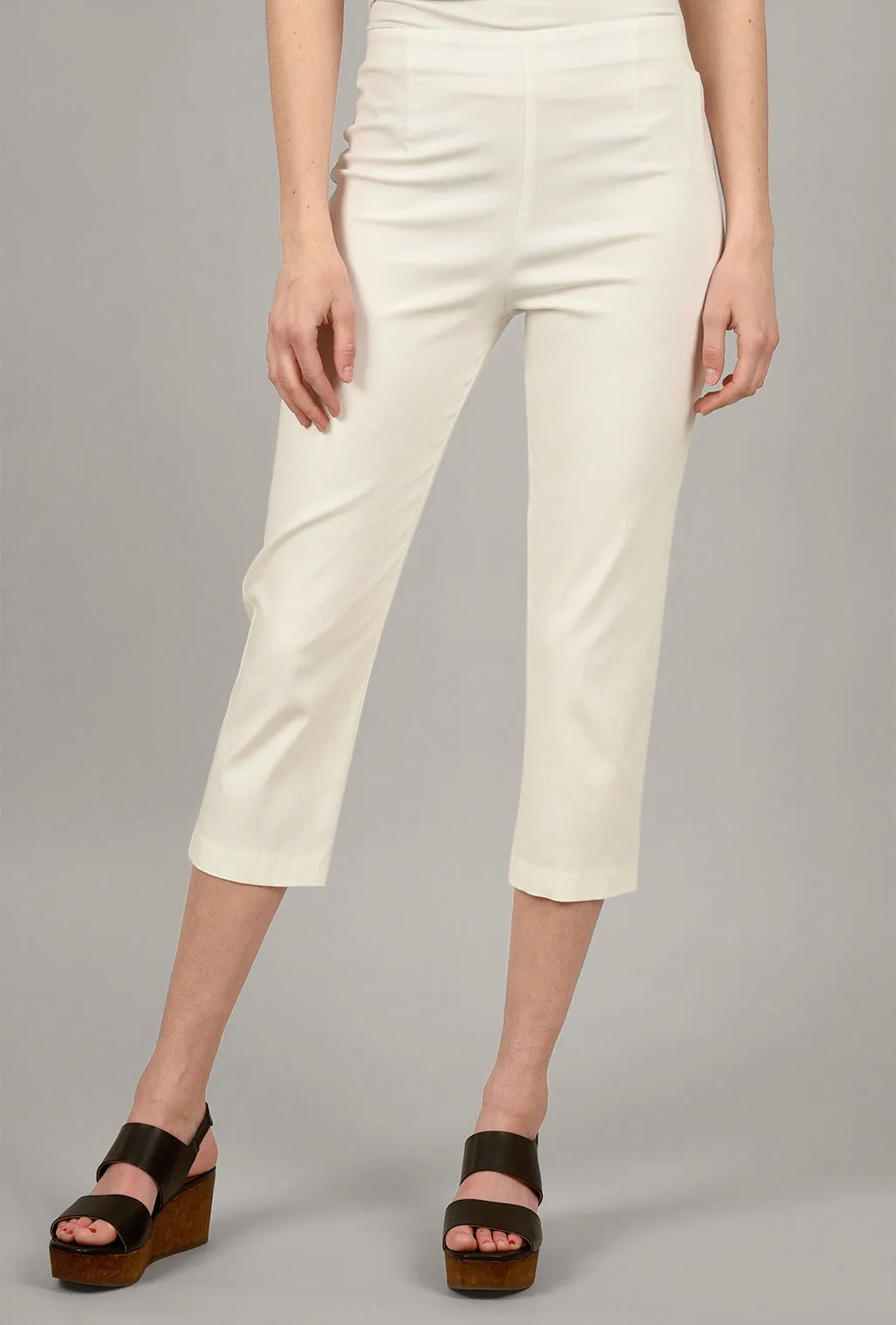 Lightweight Feel Bobbie Flood Pant, Cream