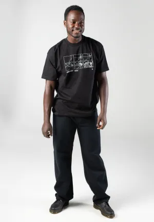 Carhartt WIP - Aaron Midnight Wash Blue - Jeans Basic Outfit