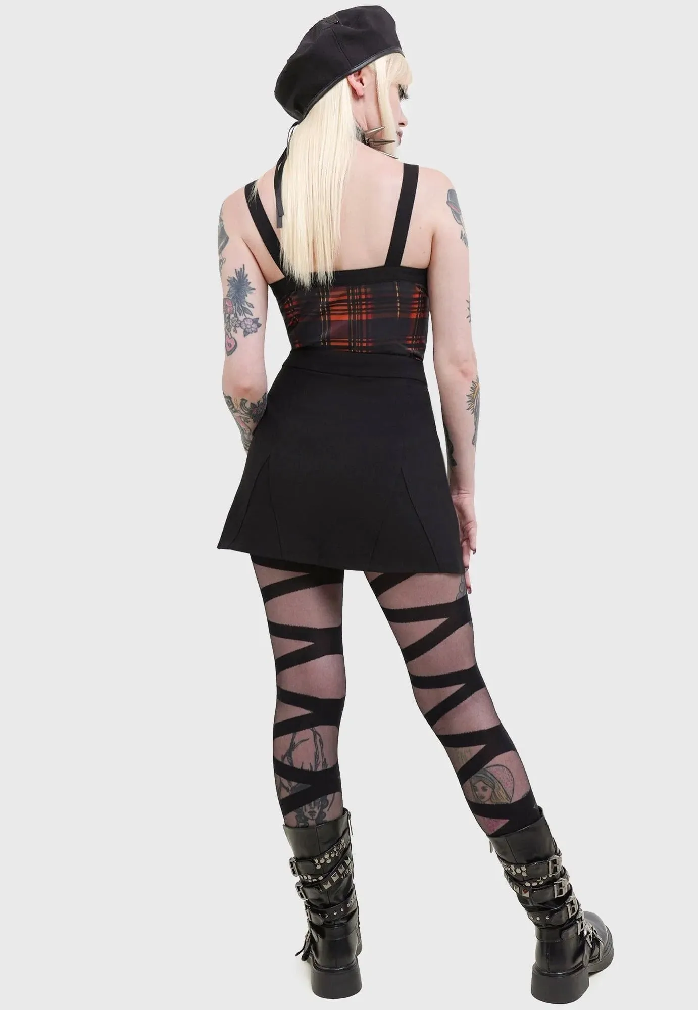 Bold Finish Killstar - Wrong Way Home Black - Skirt