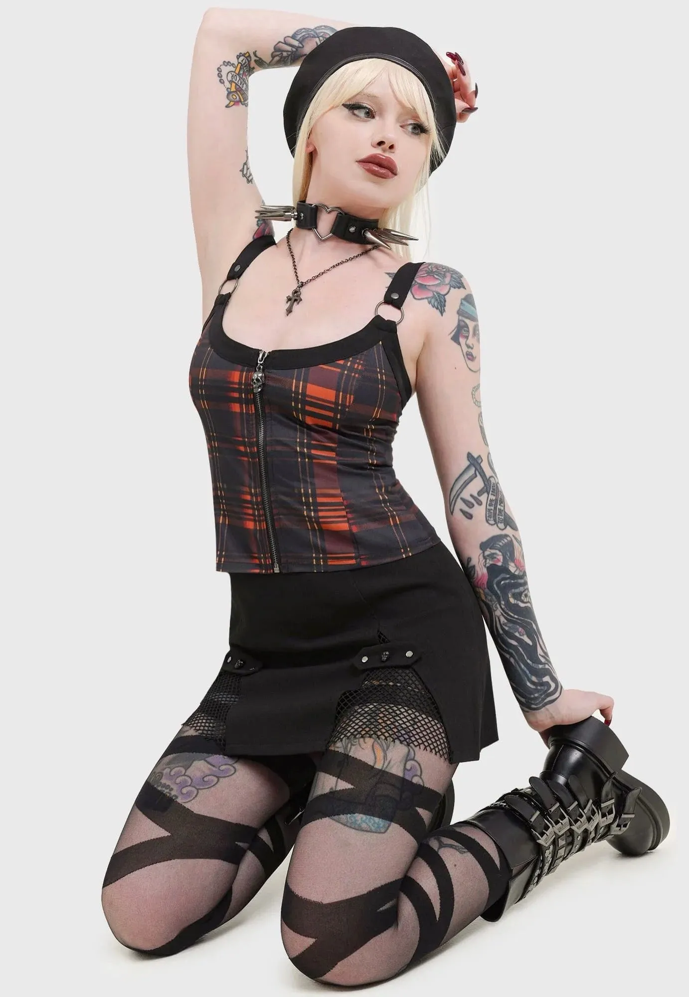 Bold Finish Killstar - Wrong Way Home Black - Skirt