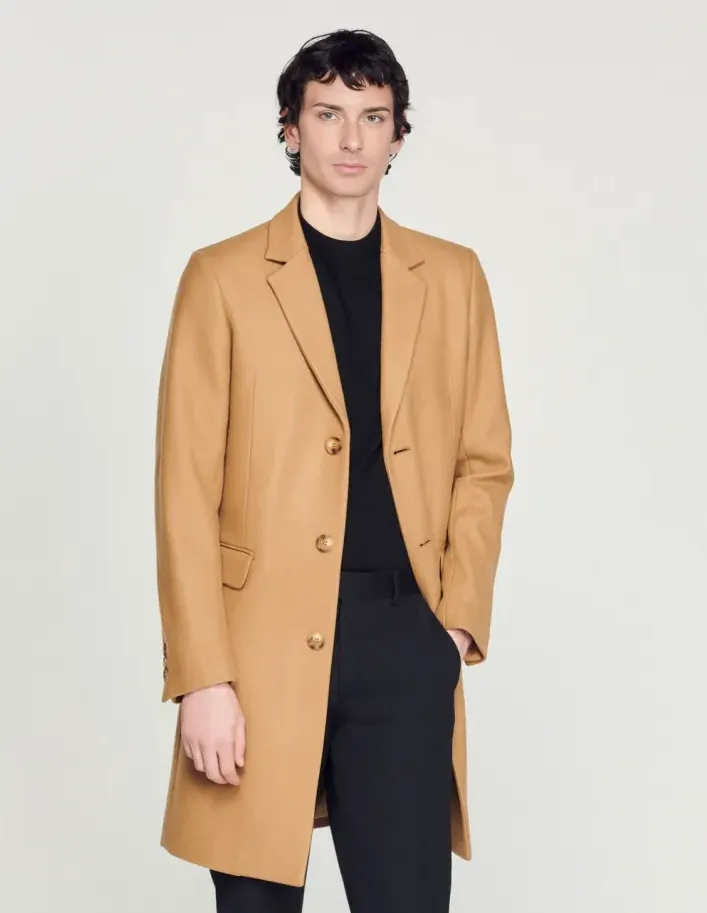 Bold Silhouette Wool and cashmere coat
