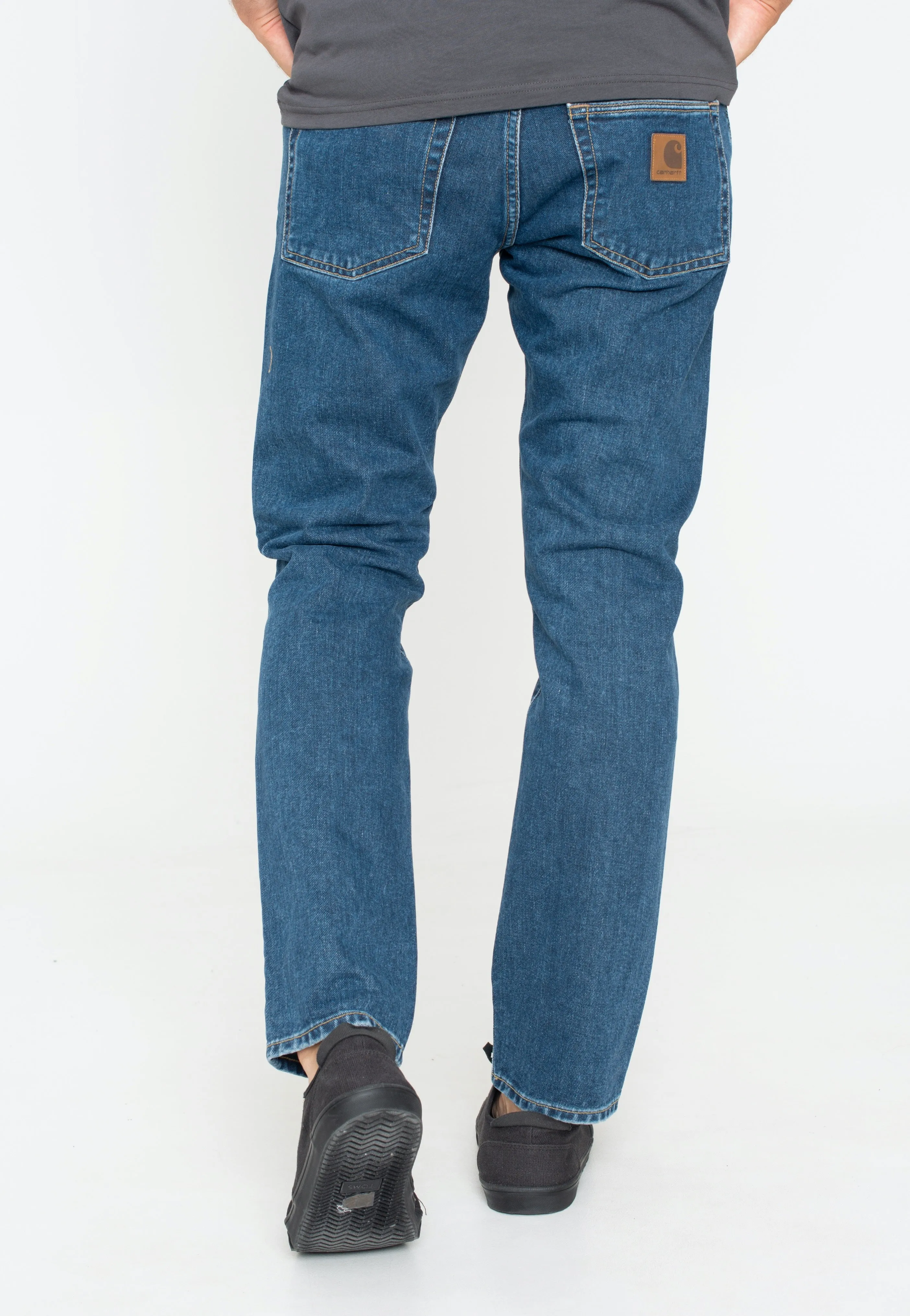 Bold Style Carhartt WIP - Klondike Stone Washed Blue - Jeans