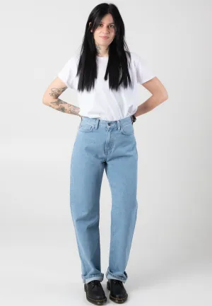 Carhartt WIP - W' Noxon Stone Bleached Blue - Jeans Relaxed Style Lightweight Durable Chill Vibe