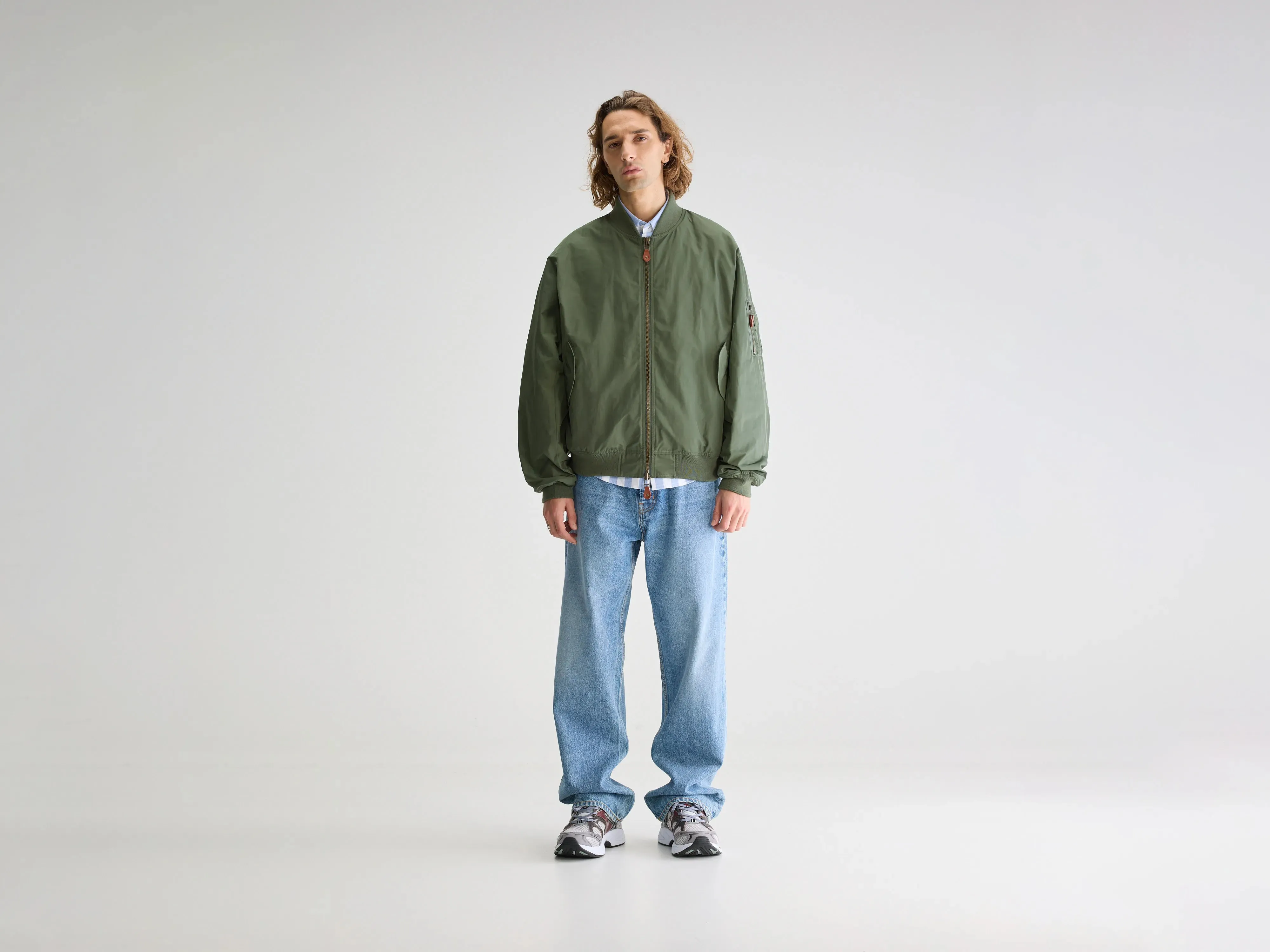 Jumper bomber jacket (251 / M / CEDAR) Light Outdoor Layer Soft Layers