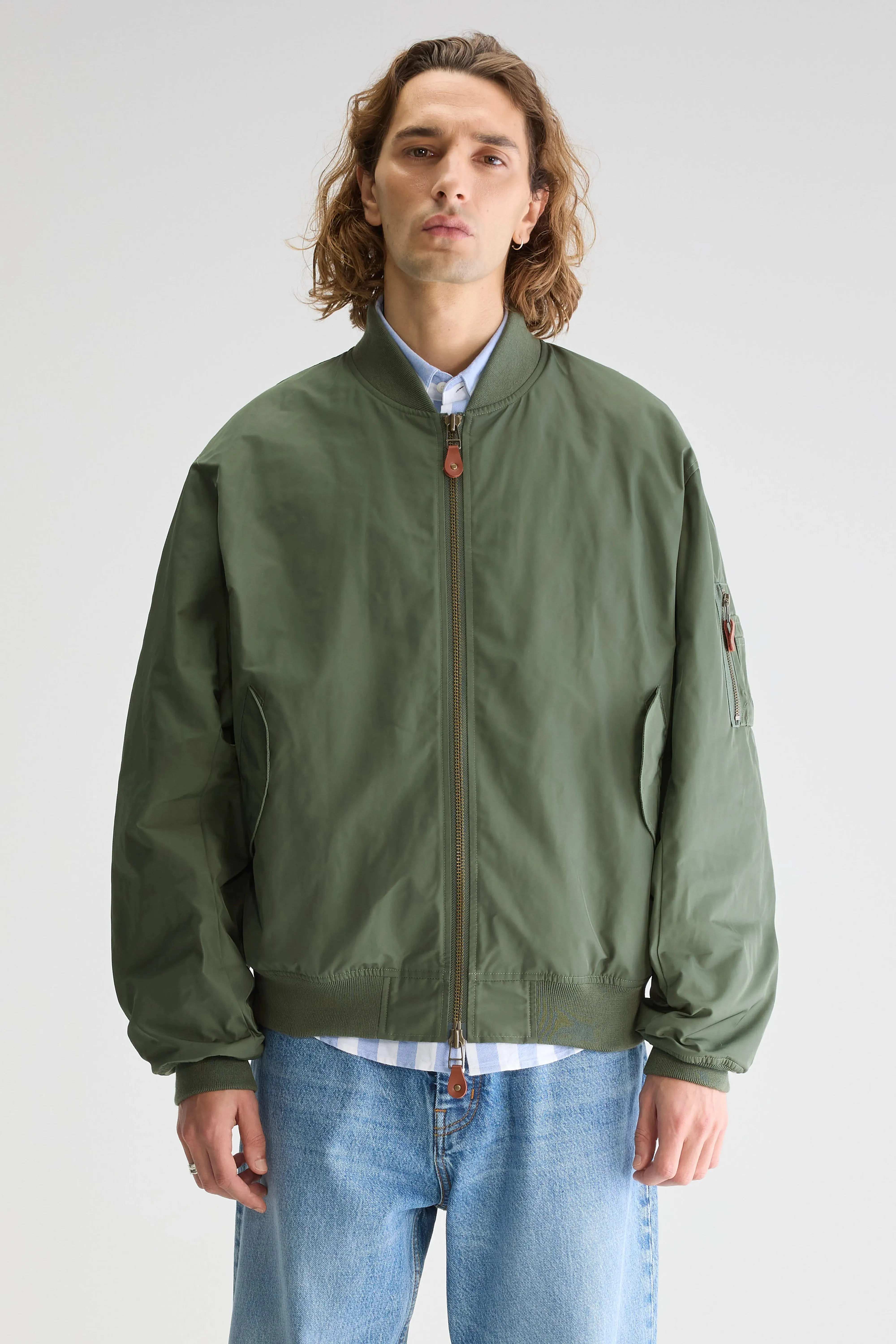 Bomber Style Jumper bomber jacket (251 / M / CEDAR)